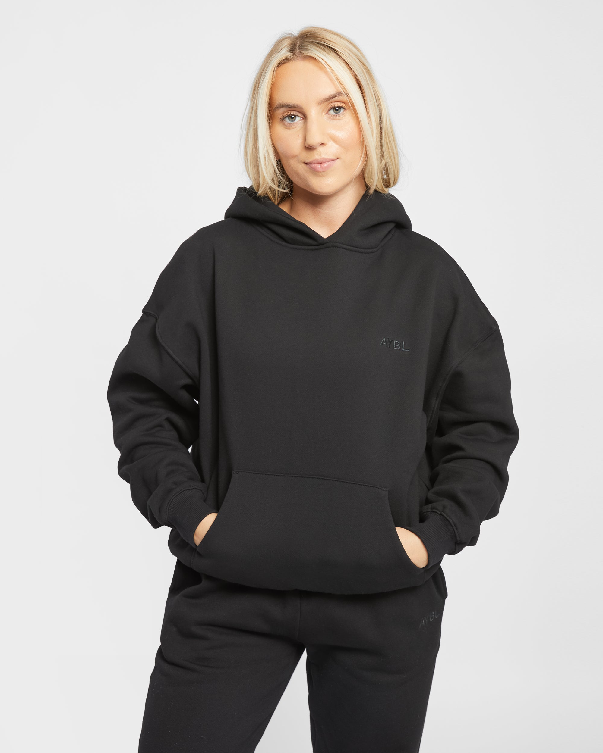 Premium Oversized Hoodie - Zwart