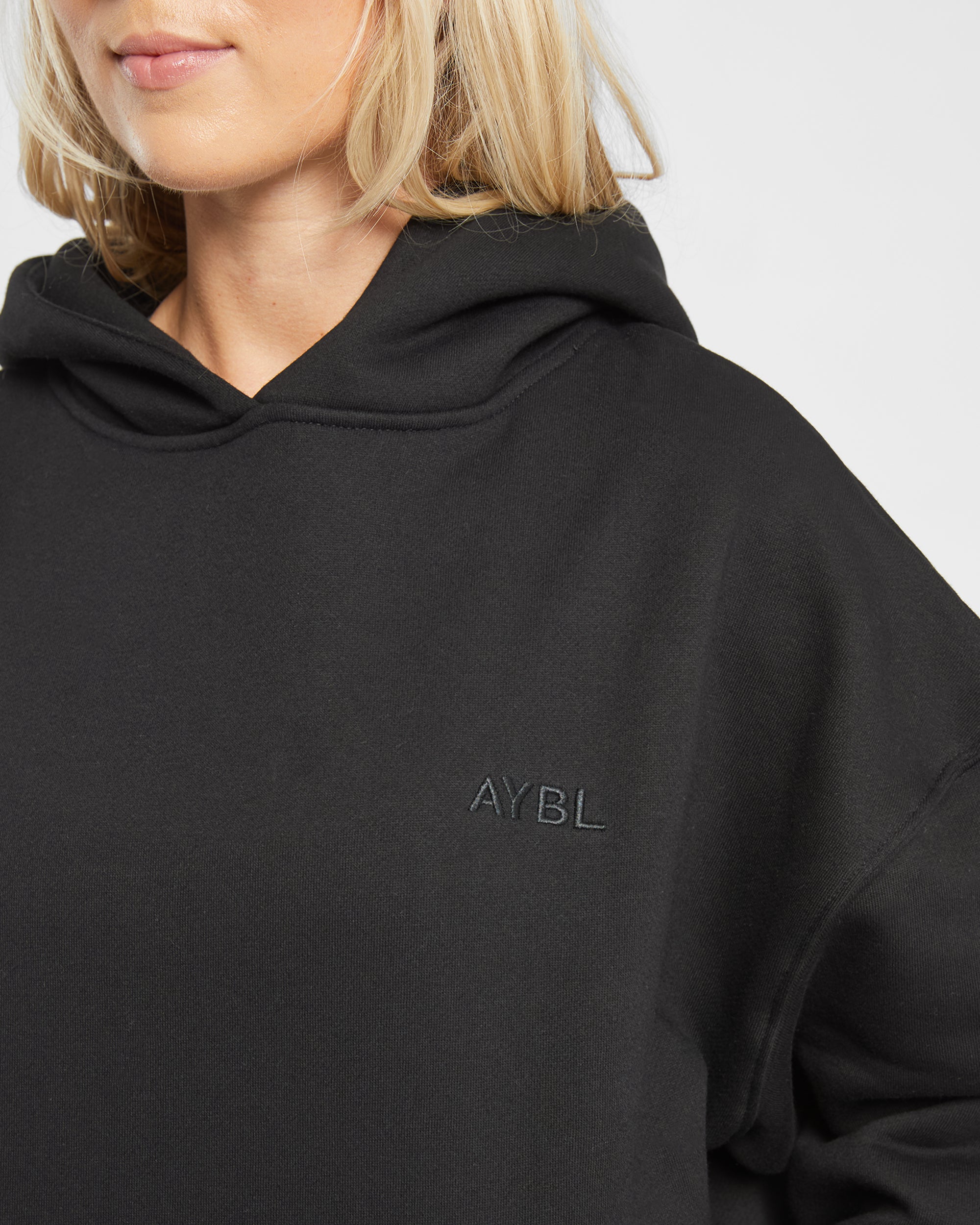 Premium Oversized Hoodie - Zwart