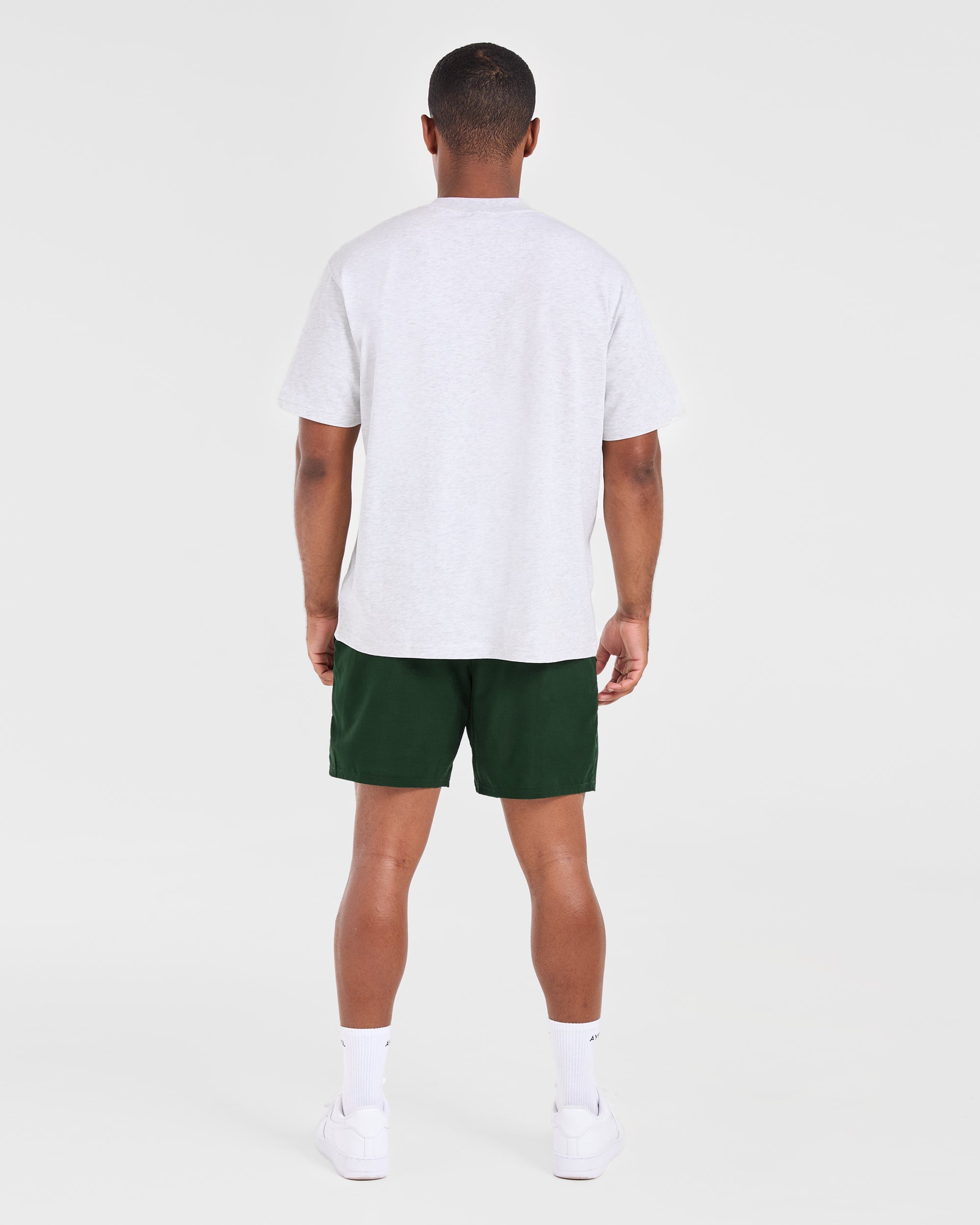 Athletics Oversized T Shirt - Grijs Marl