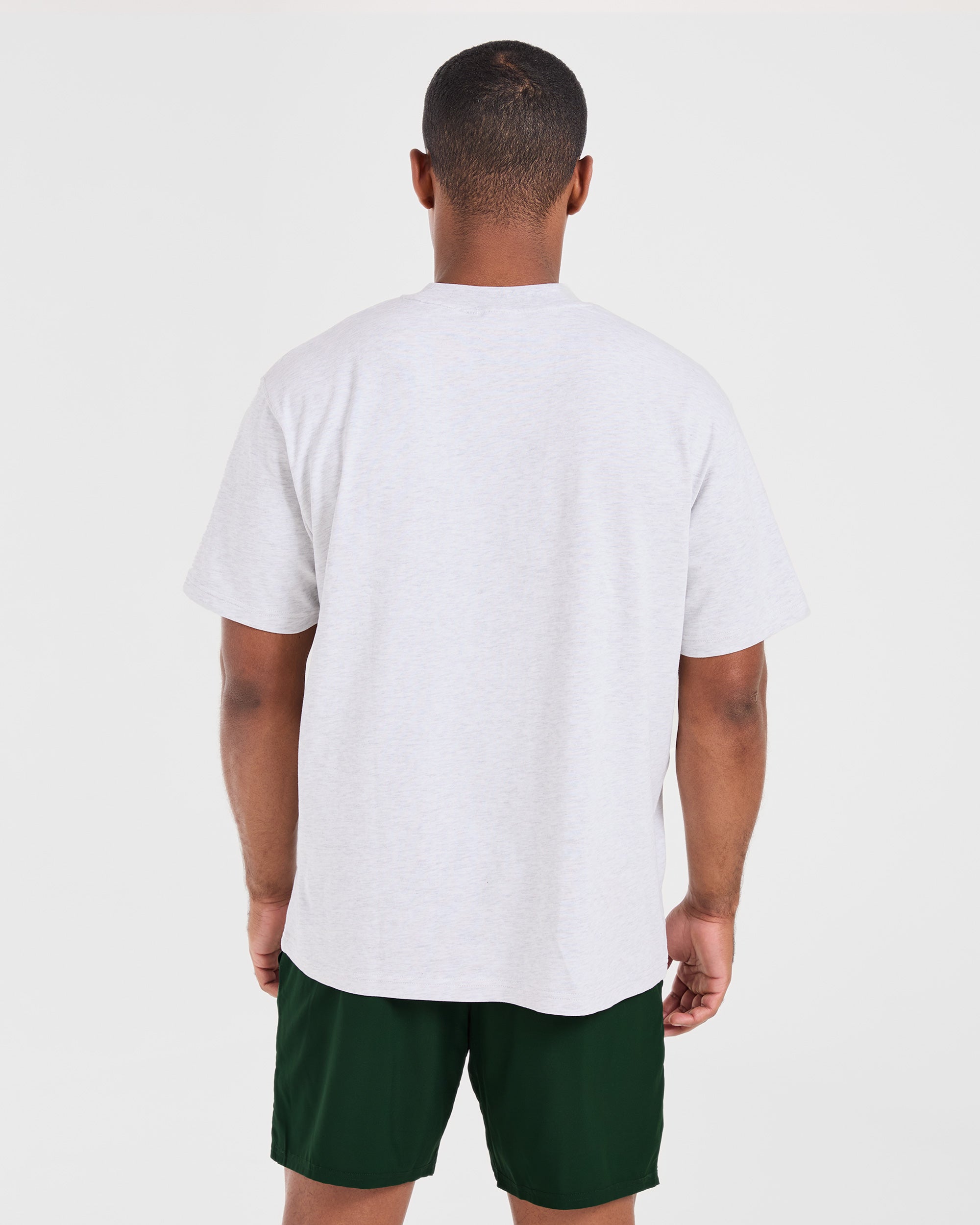 Athletics Oversized T Shirt - Grijs Marl