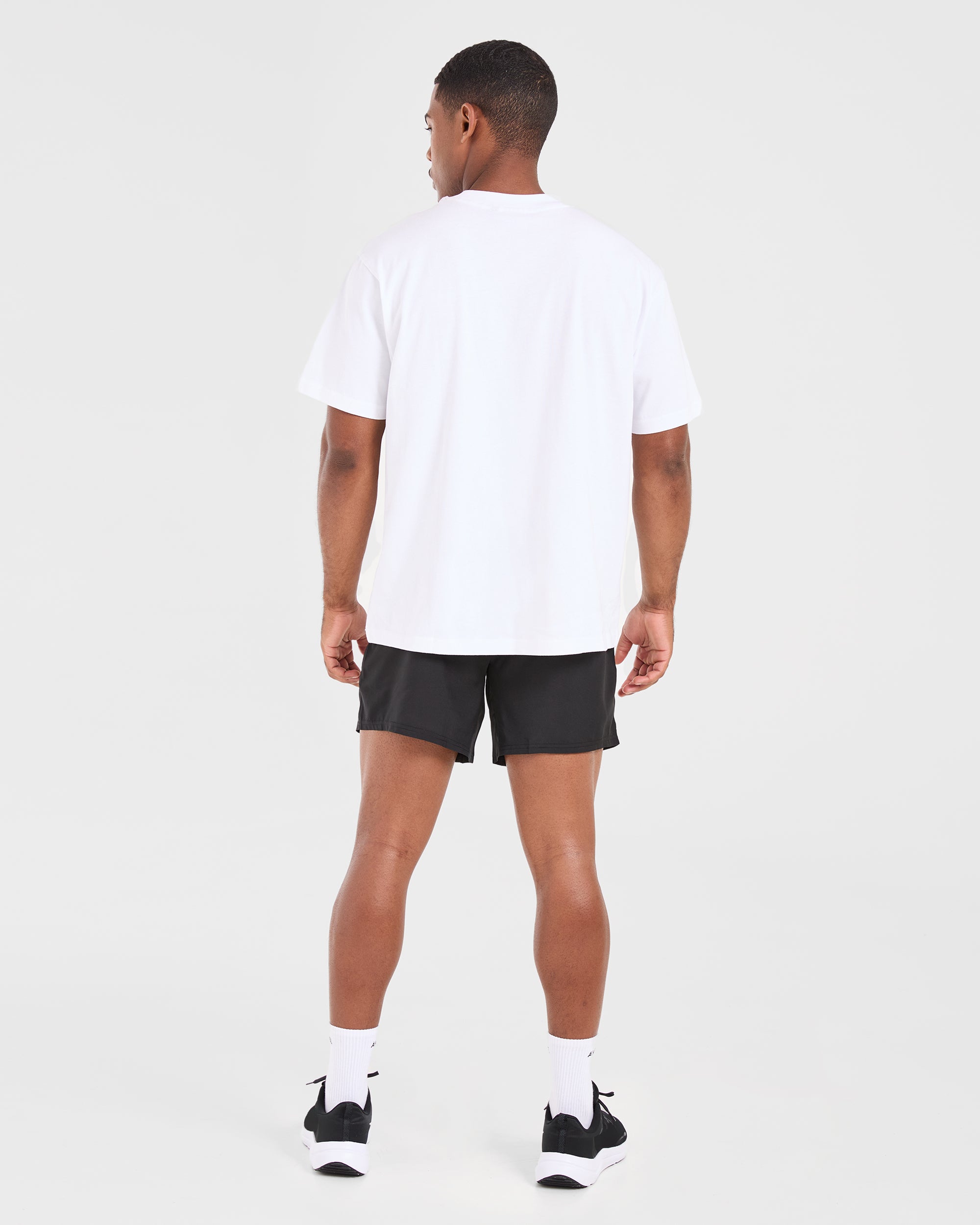 Academy Oversized T Shirt - Wit