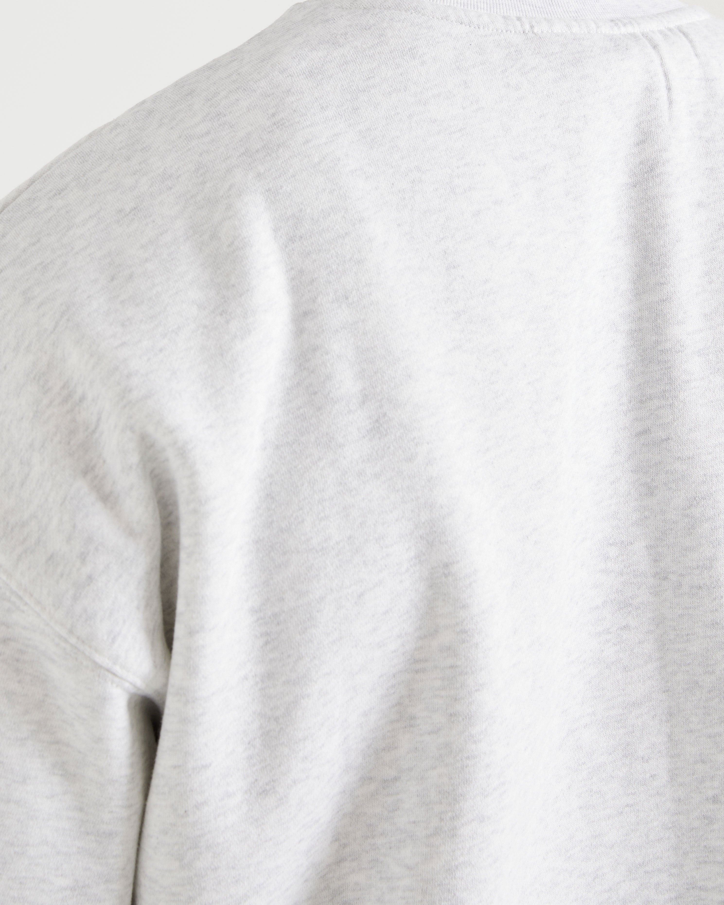 Essential Oversized Sweater - Grey Marl