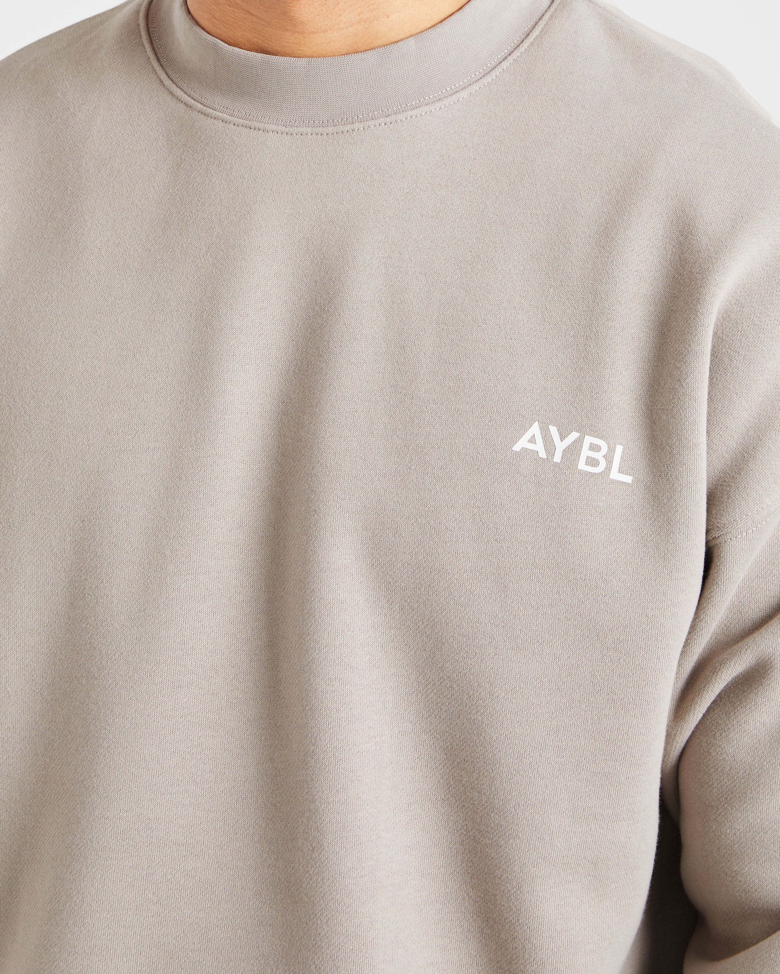 Essential Oversized Sweater - Stone