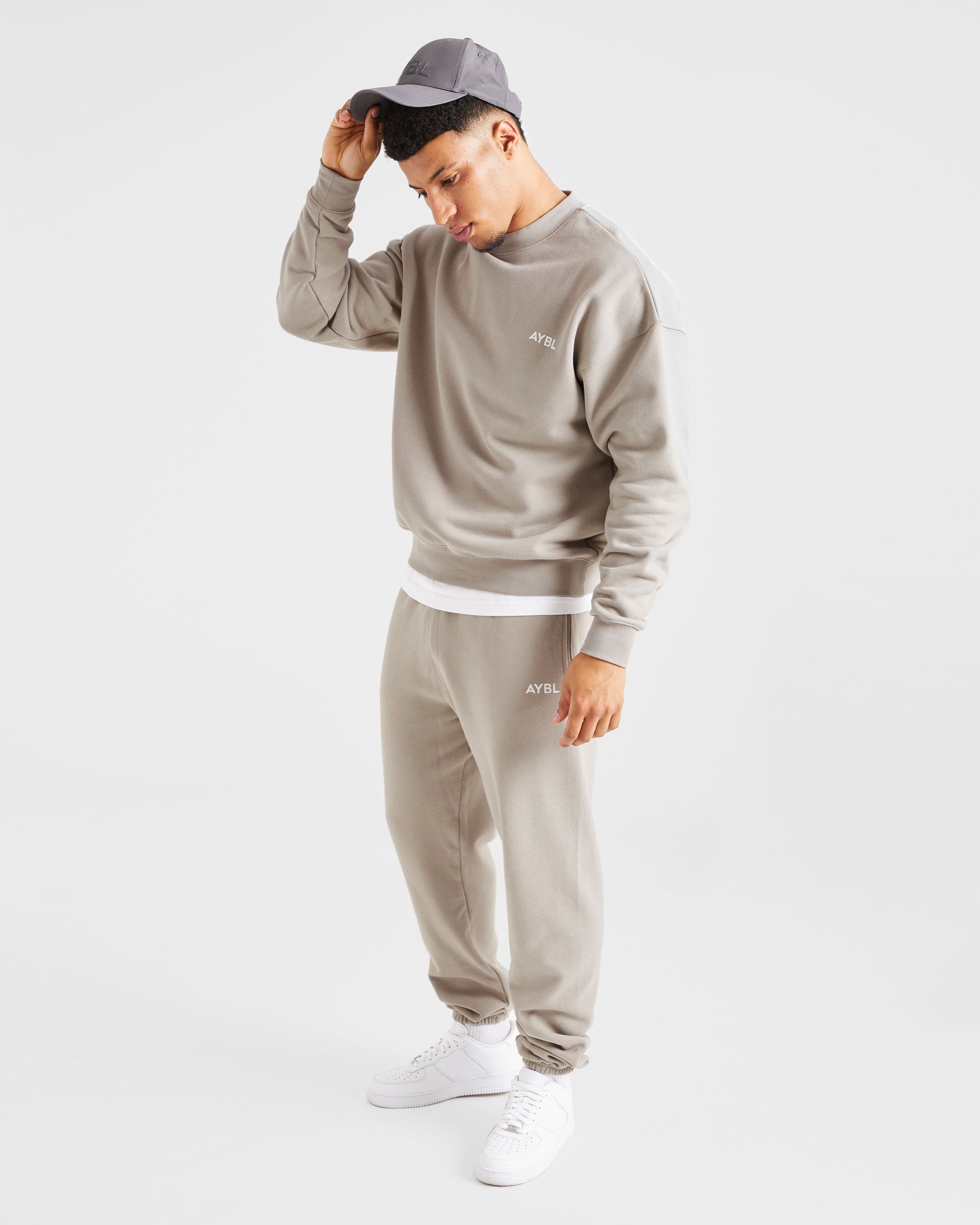 Essential Oversized Sweater - Stone