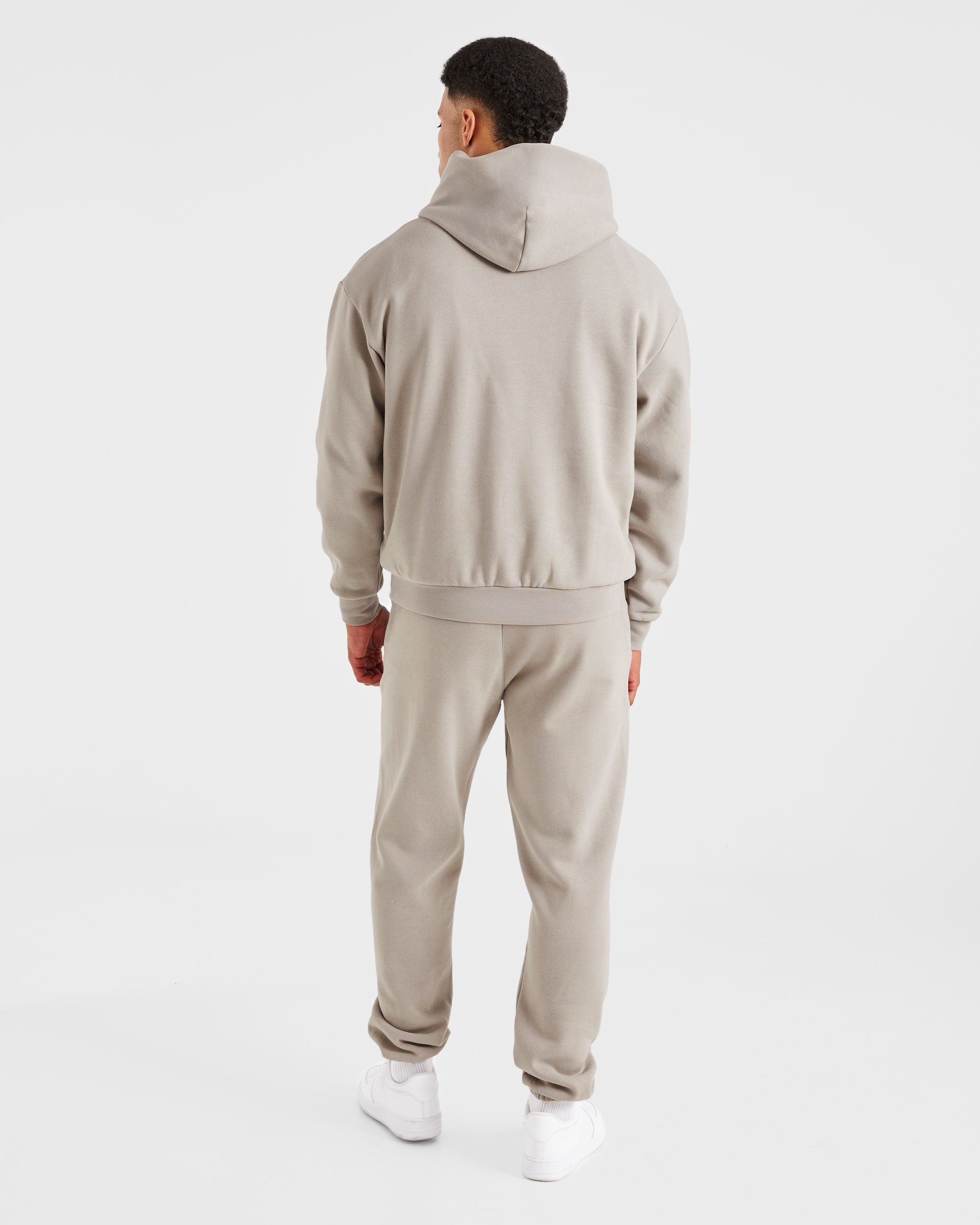 Essential Oversized Hoodie - Stone