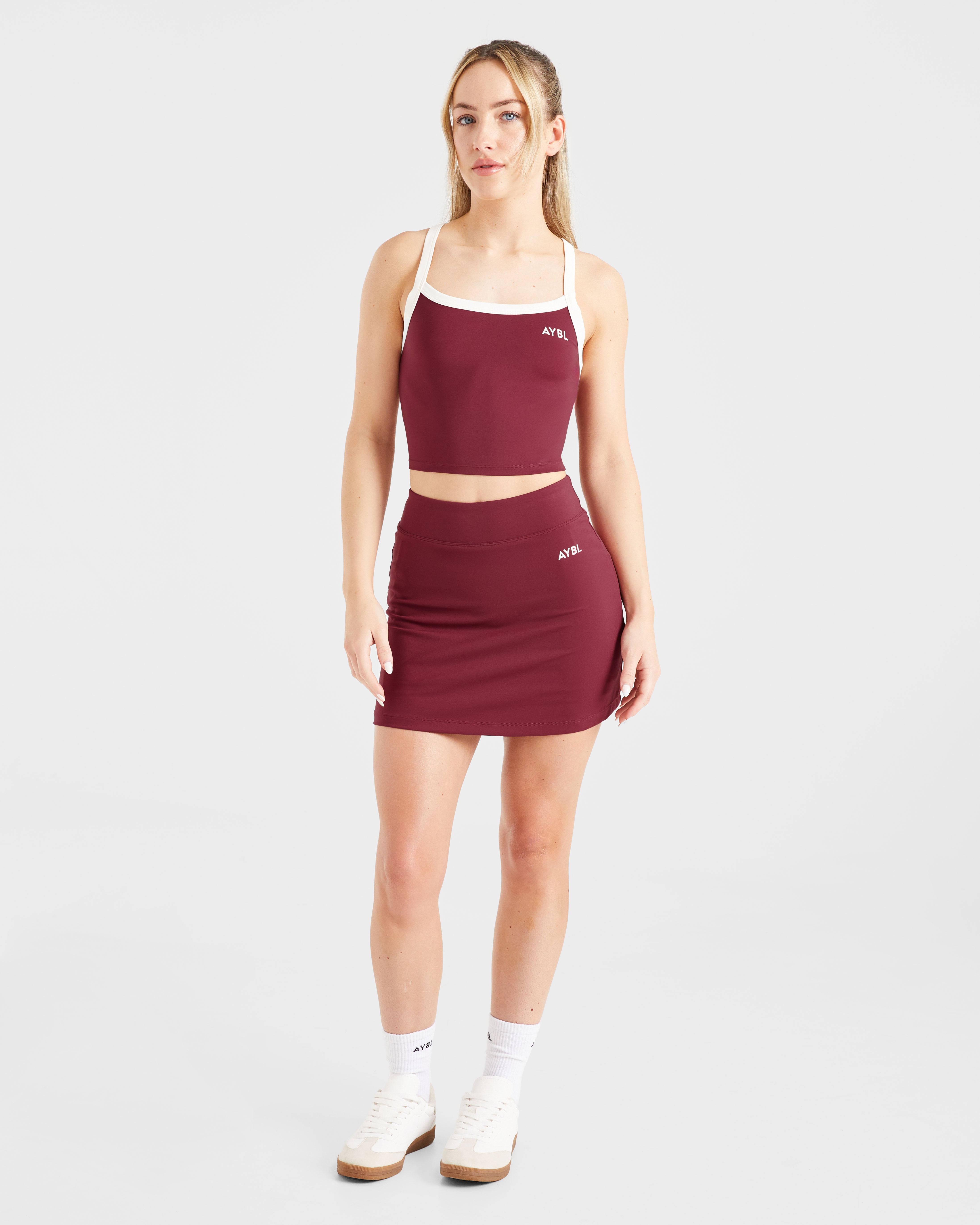 Courtside Shorts - Summer Cherry - S