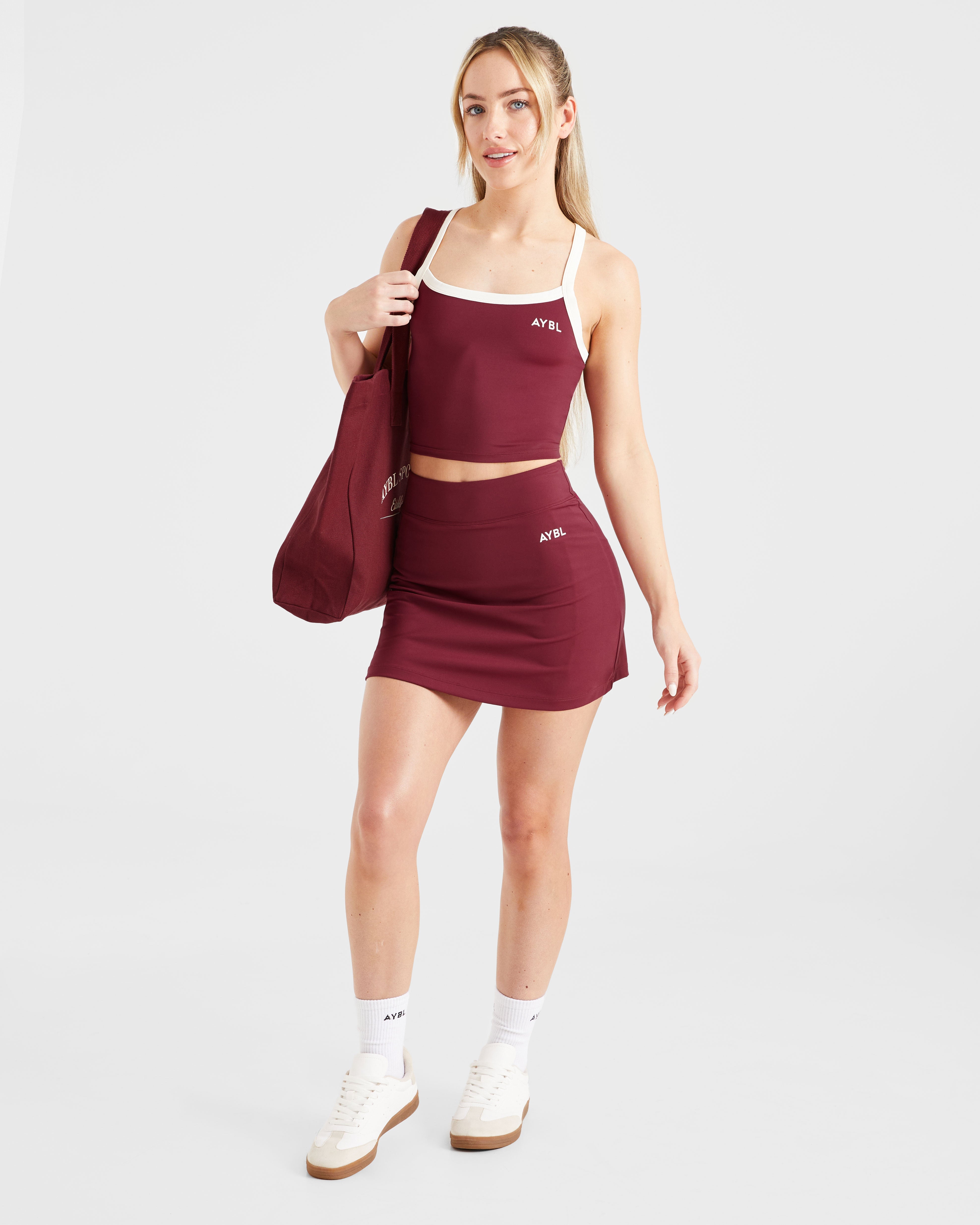 Courtside Shorts - Summer Cherry - S
