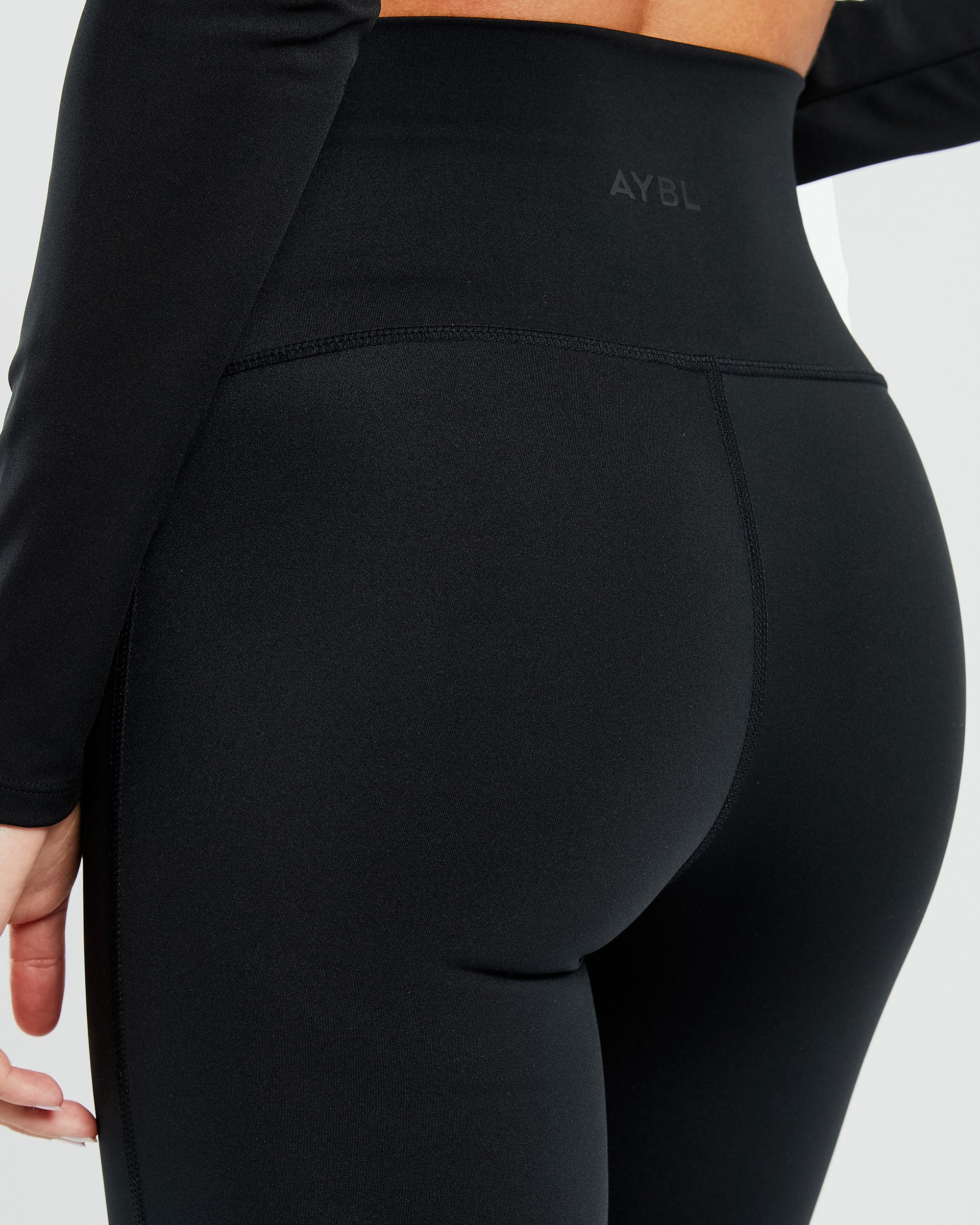 Sculpt Flared Leggings - Zwart