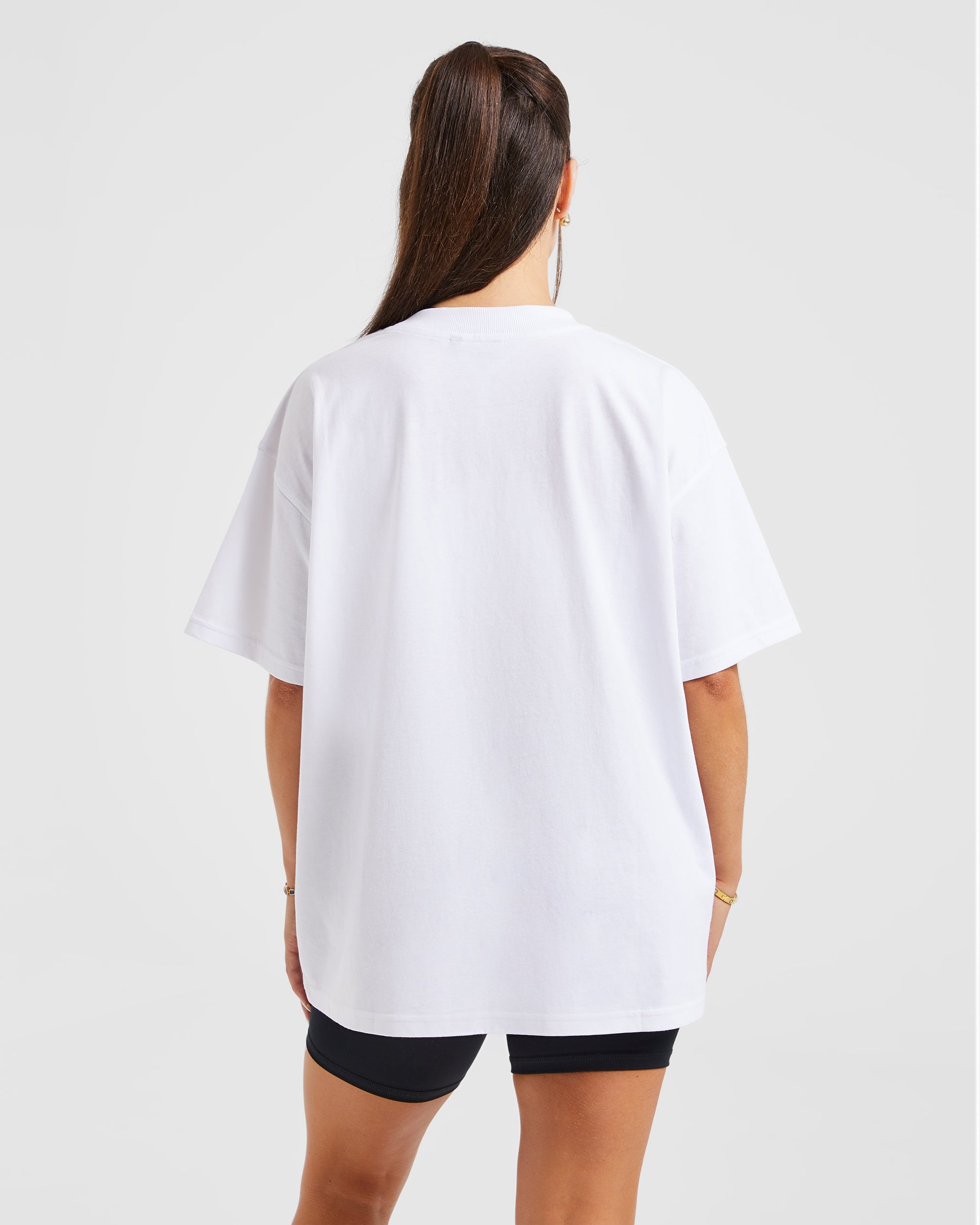 Justine Oversized T Shirt - Wit