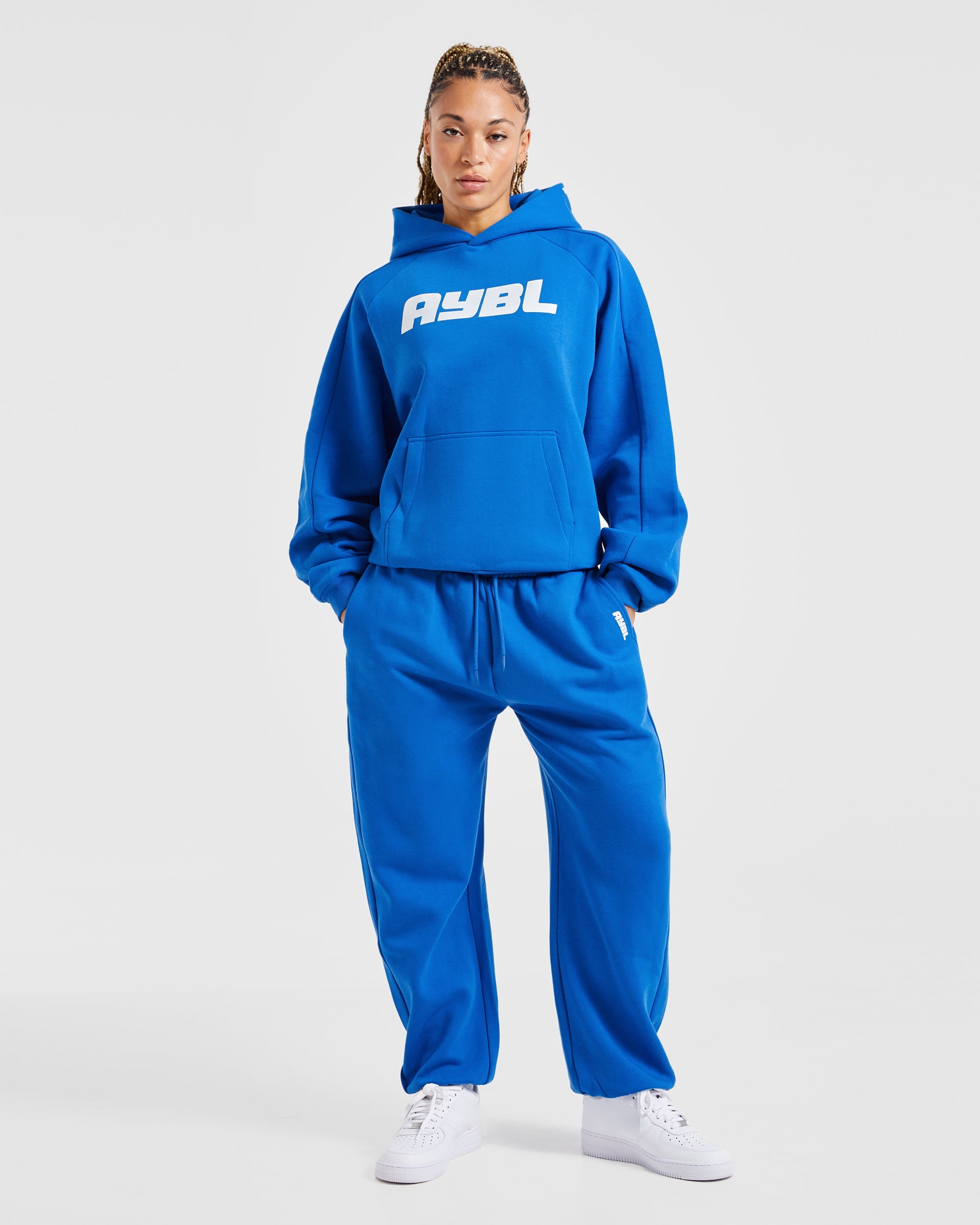 Justine Oversized Hoodie - Cobalt