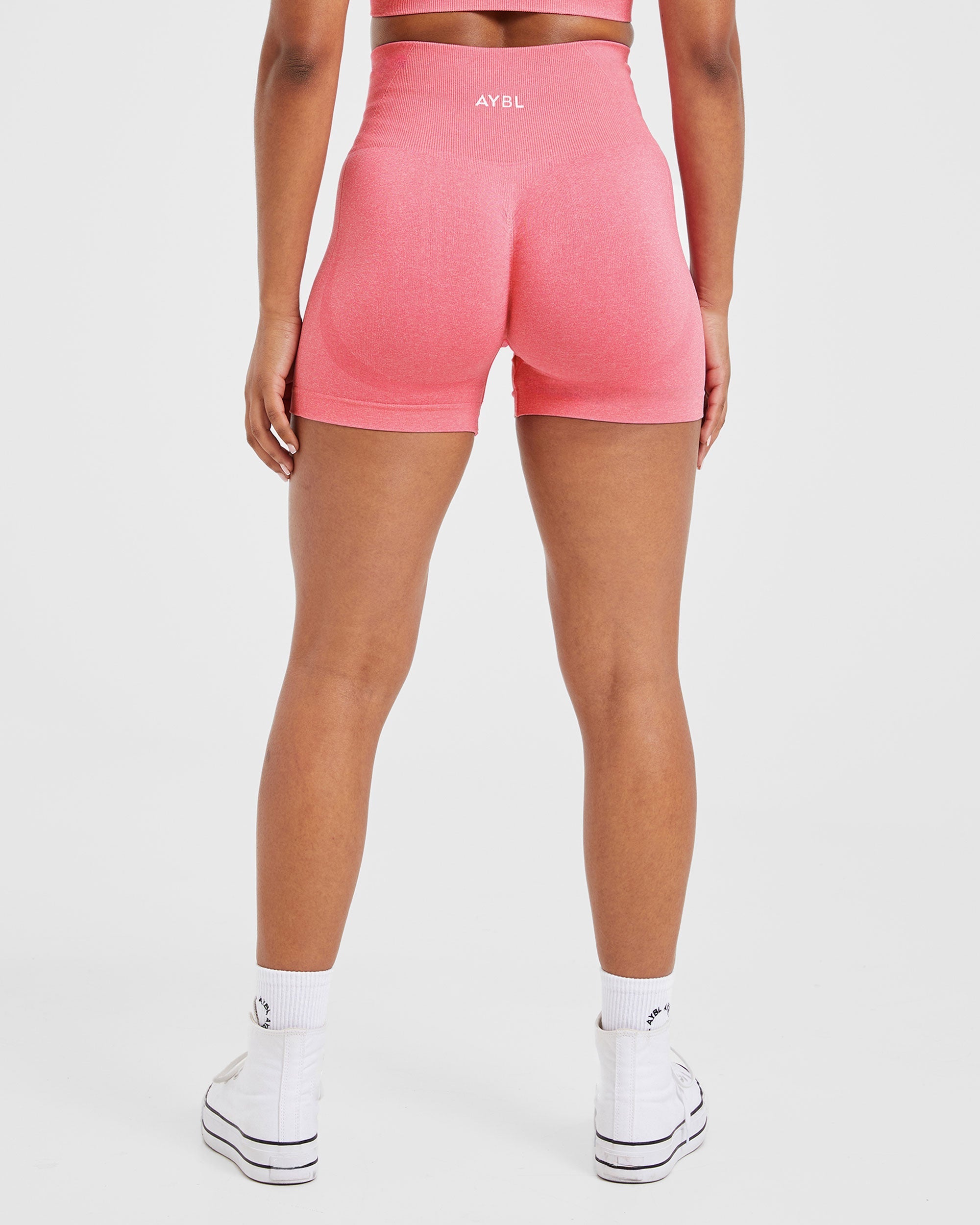 Empower Seamless Shorts - Roze Marl