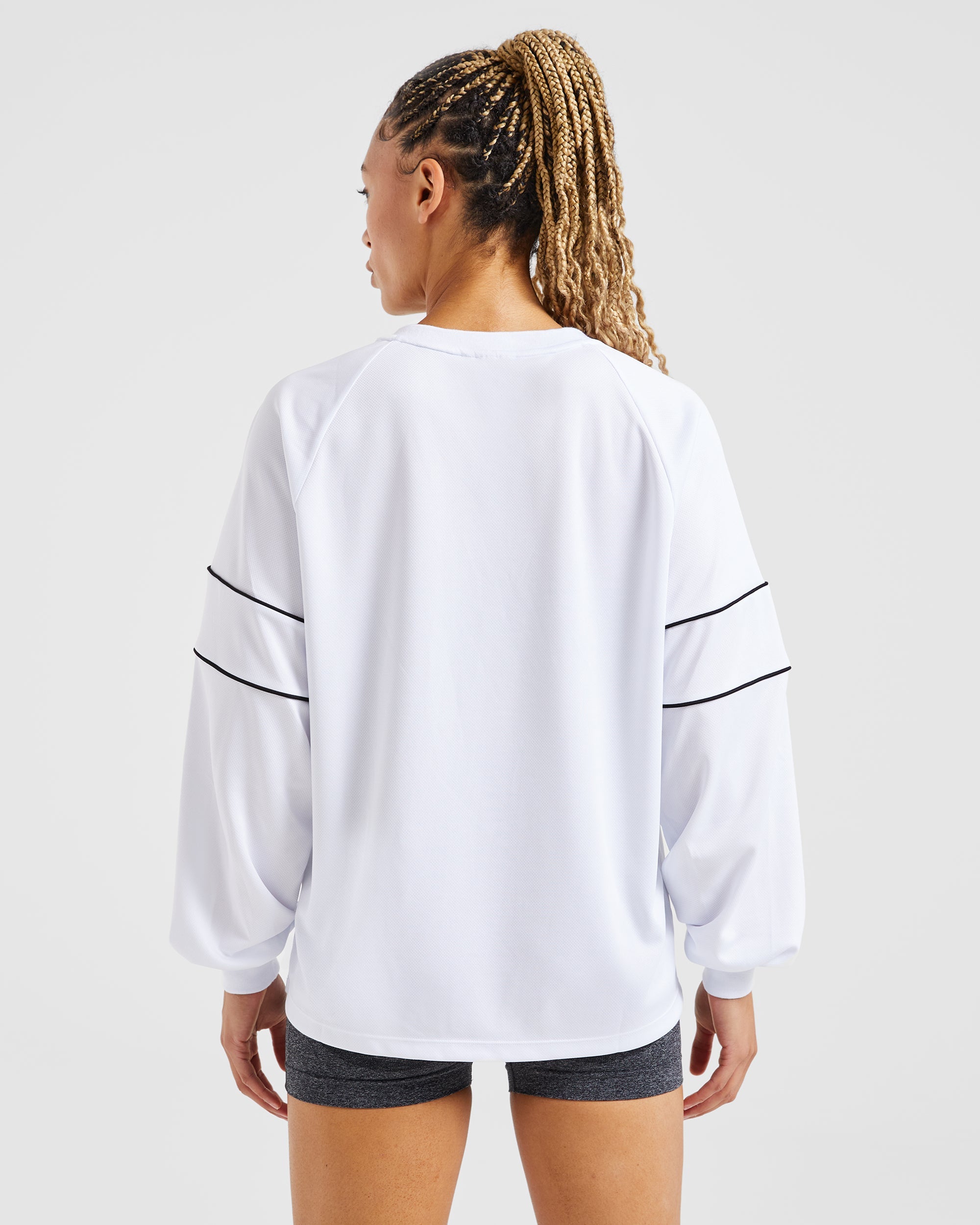 Justine Long Sleeve Jersey - Wit