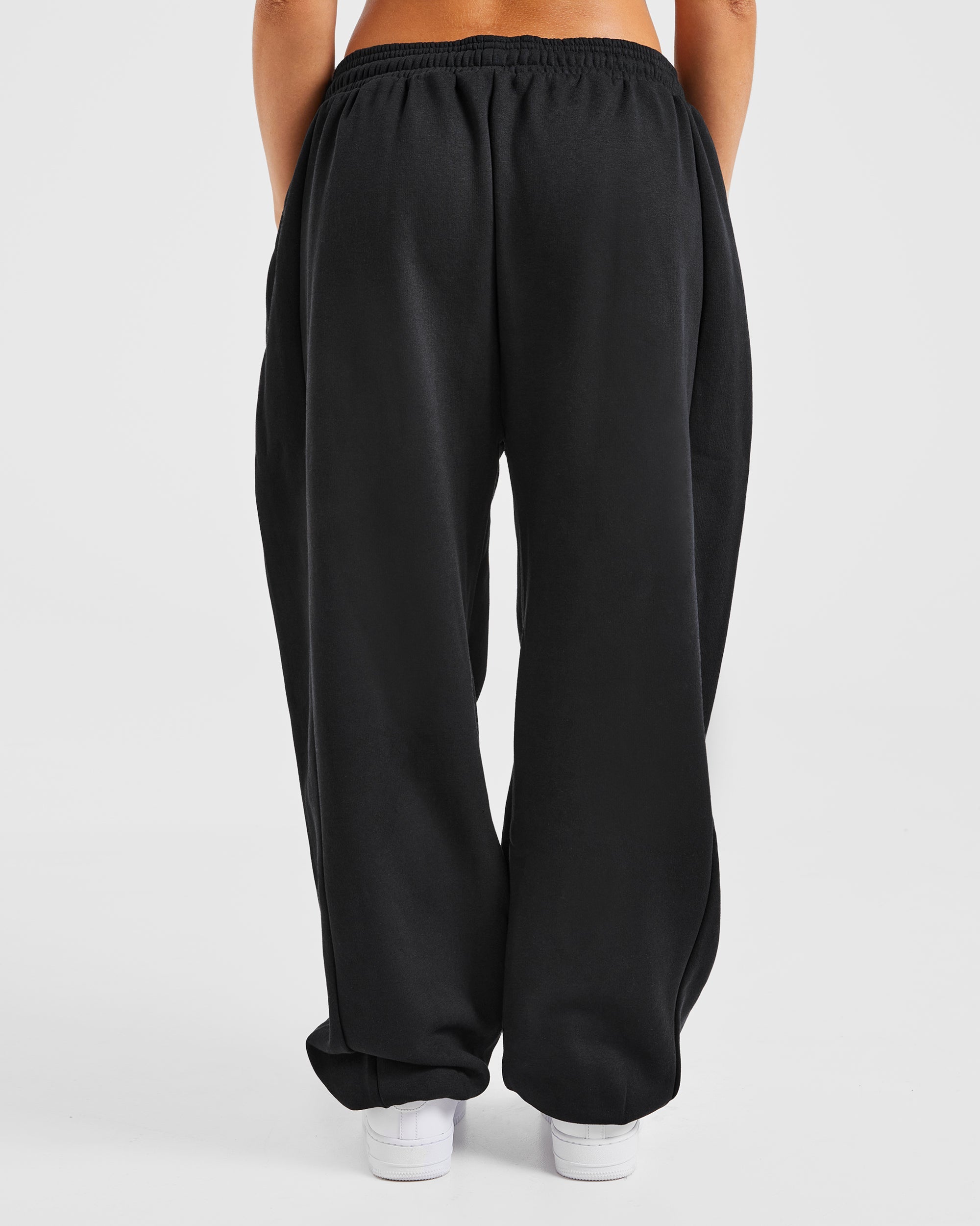 Justine Oversized Joggers - Zwart