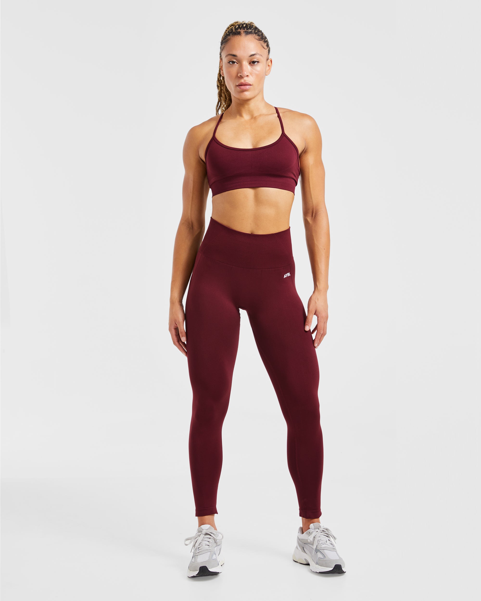 Empower Seamless Sports Bra - Rood Wine