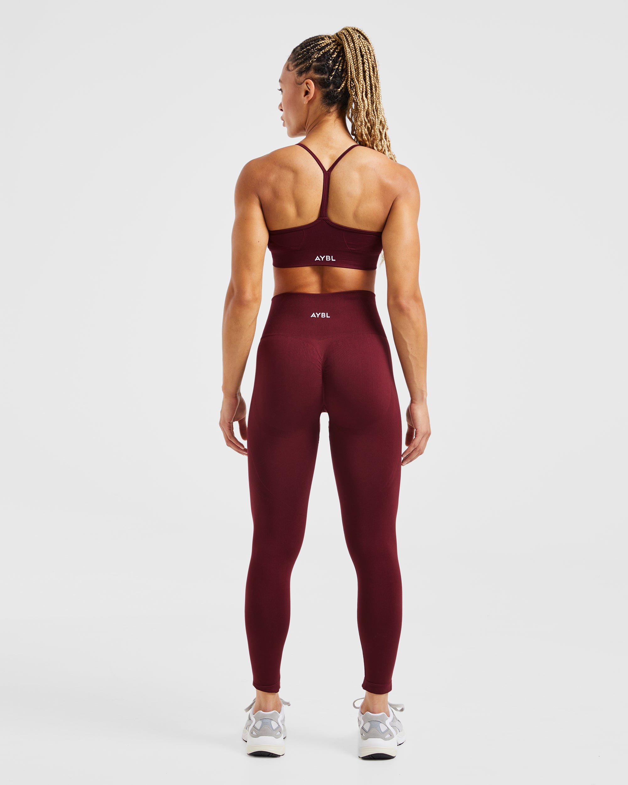 Empower Seamless Sports Bra - Rood Wine