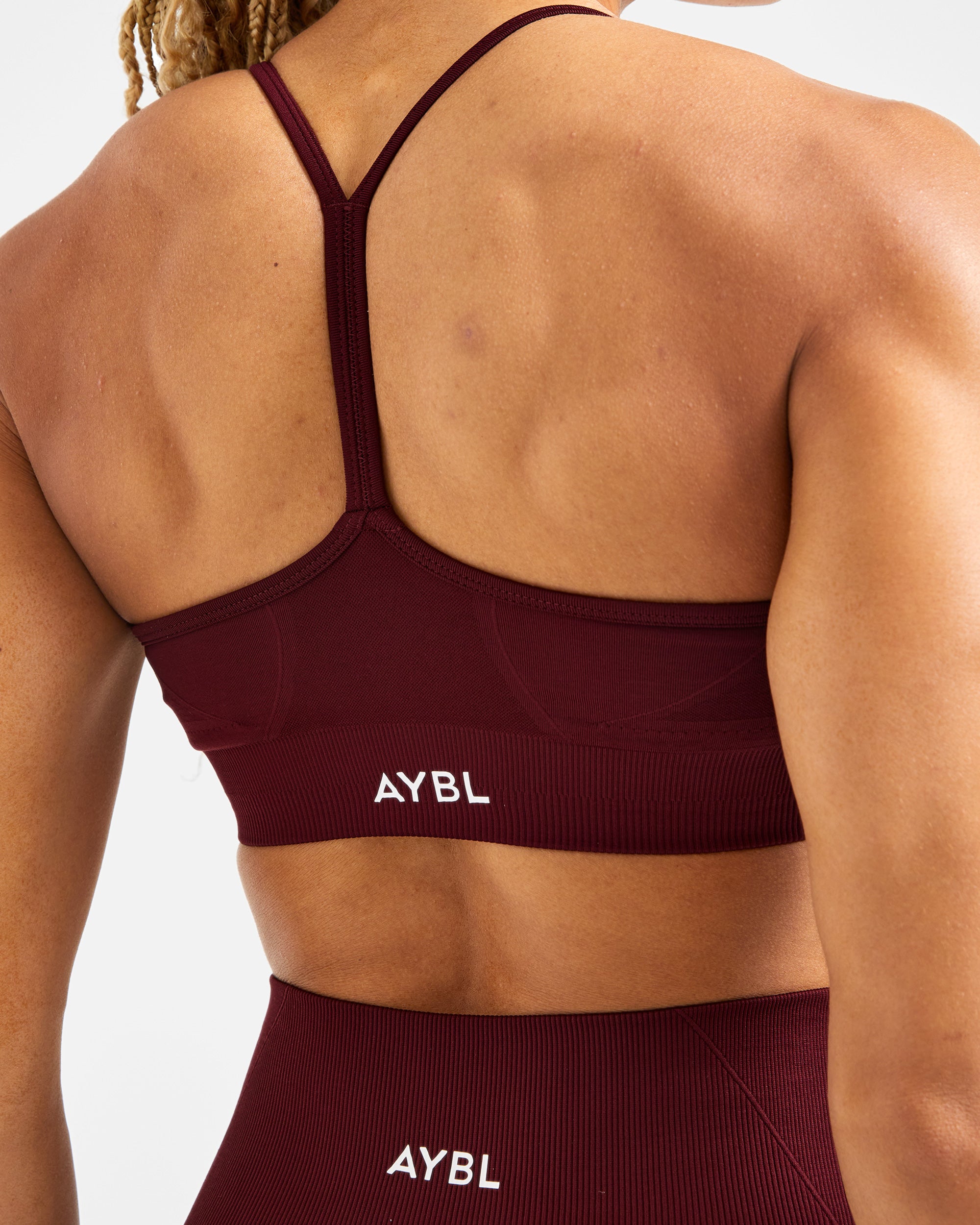 Empower Seamless Sports Bra - Rood Wine