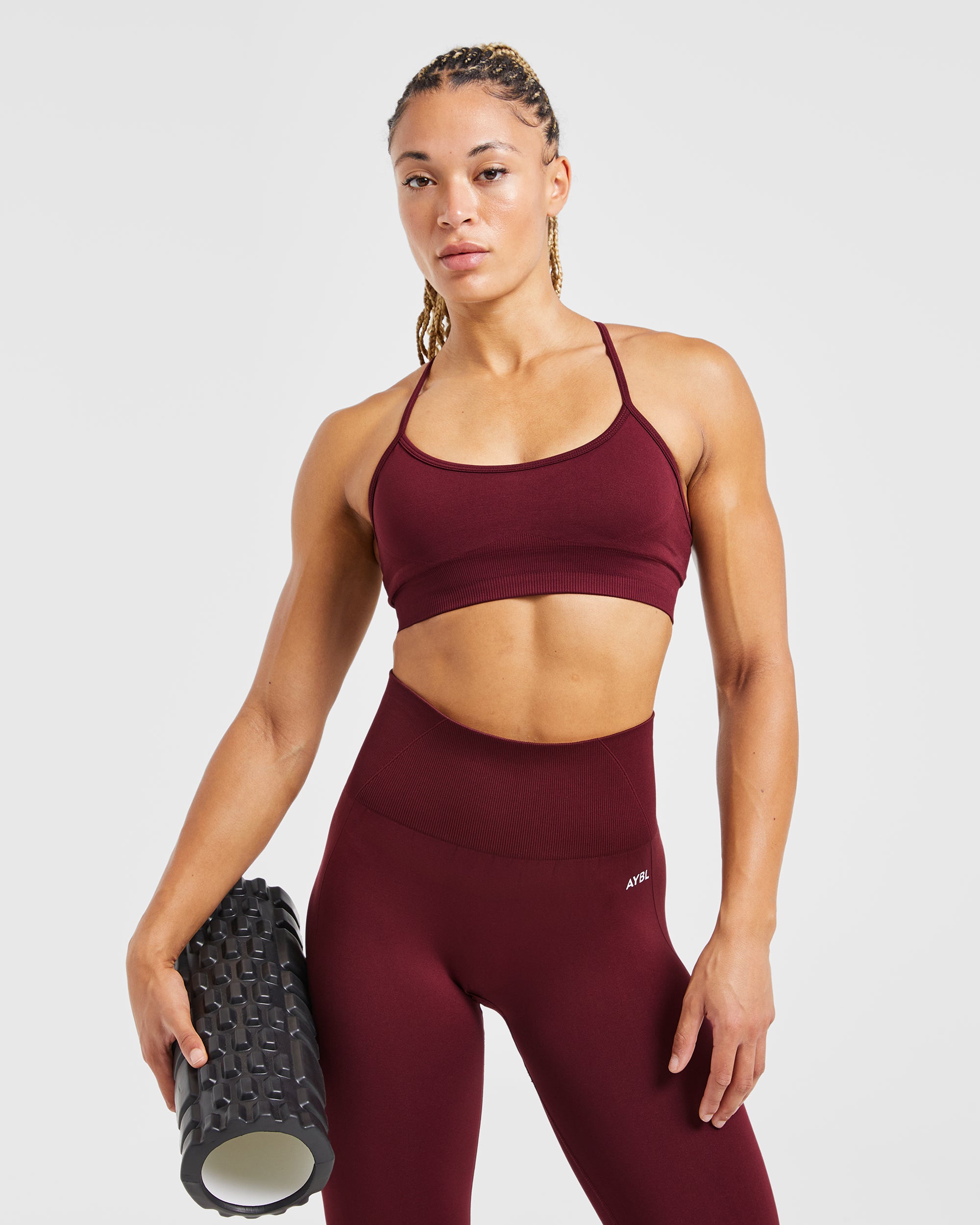 Empower Seamless Sports Bra - Rood Wine