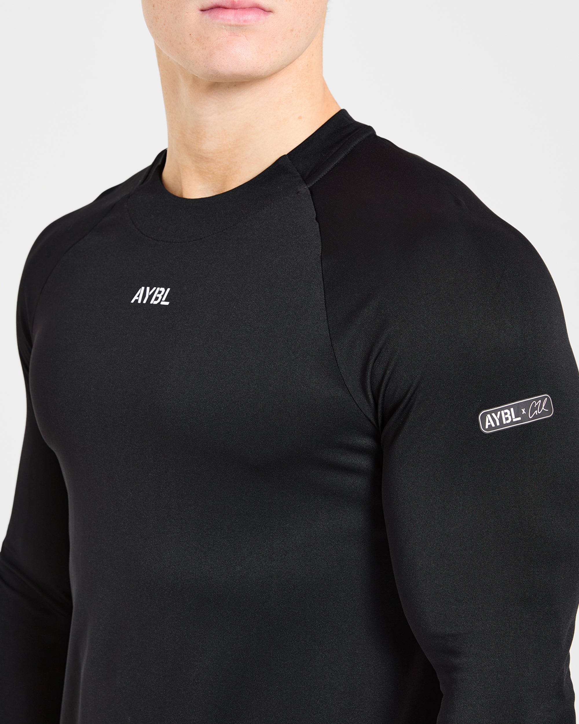 Cam Kissel x Seamless Long Sleeve - Zwart