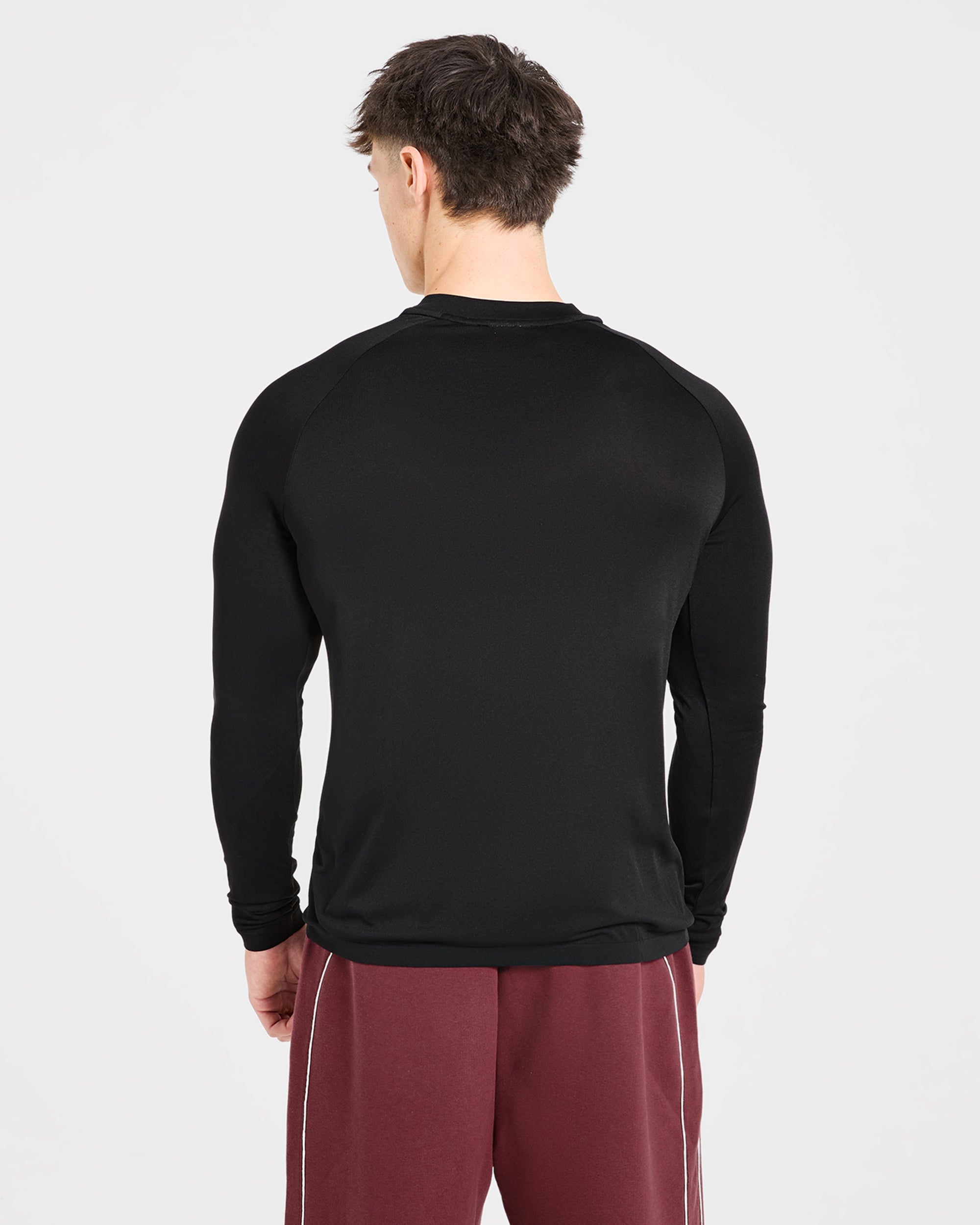 Cam Kissel x Seamless Long Sleeve - Zwart