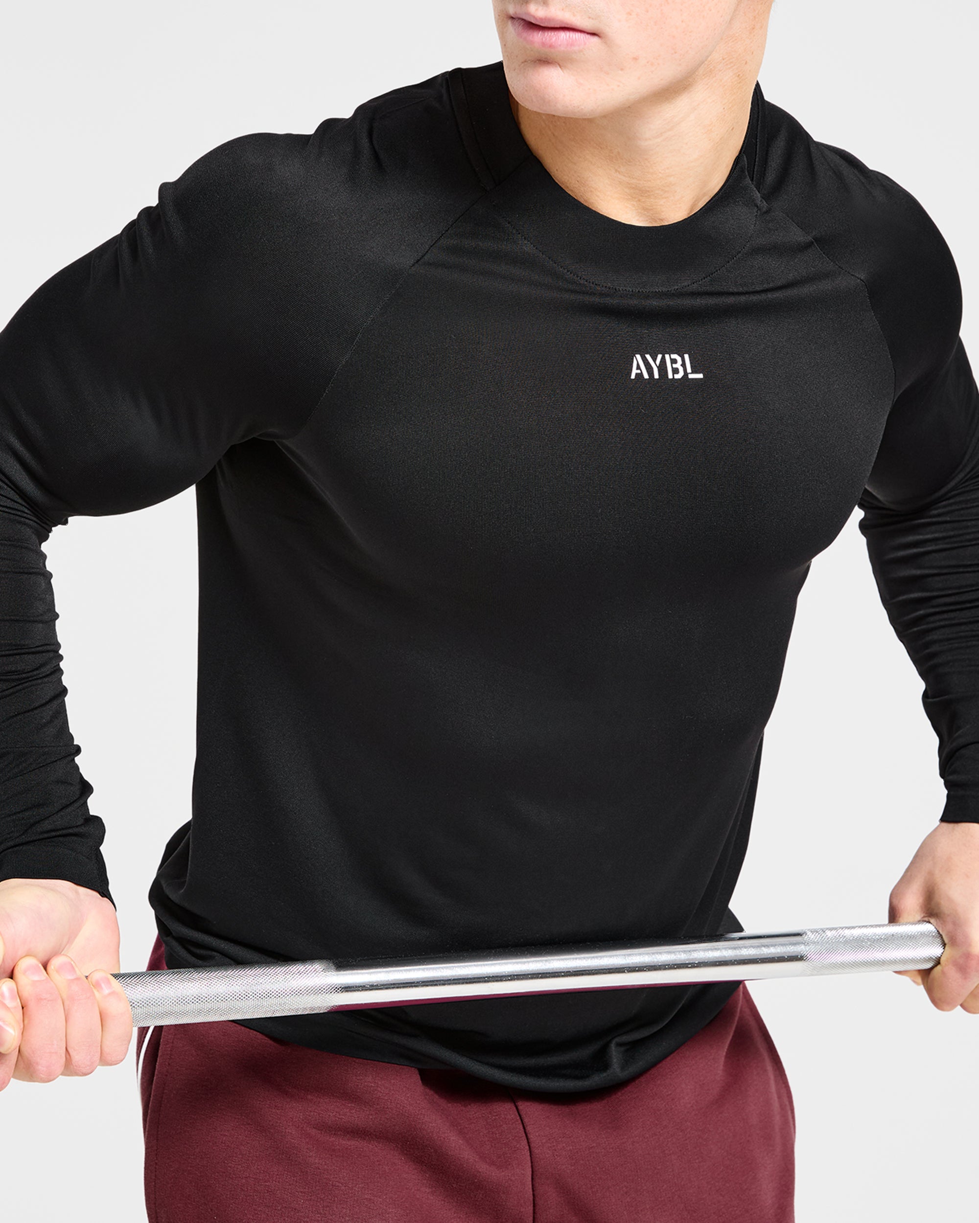 Cam Kissel x Seamless Long Sleeve - Zwart