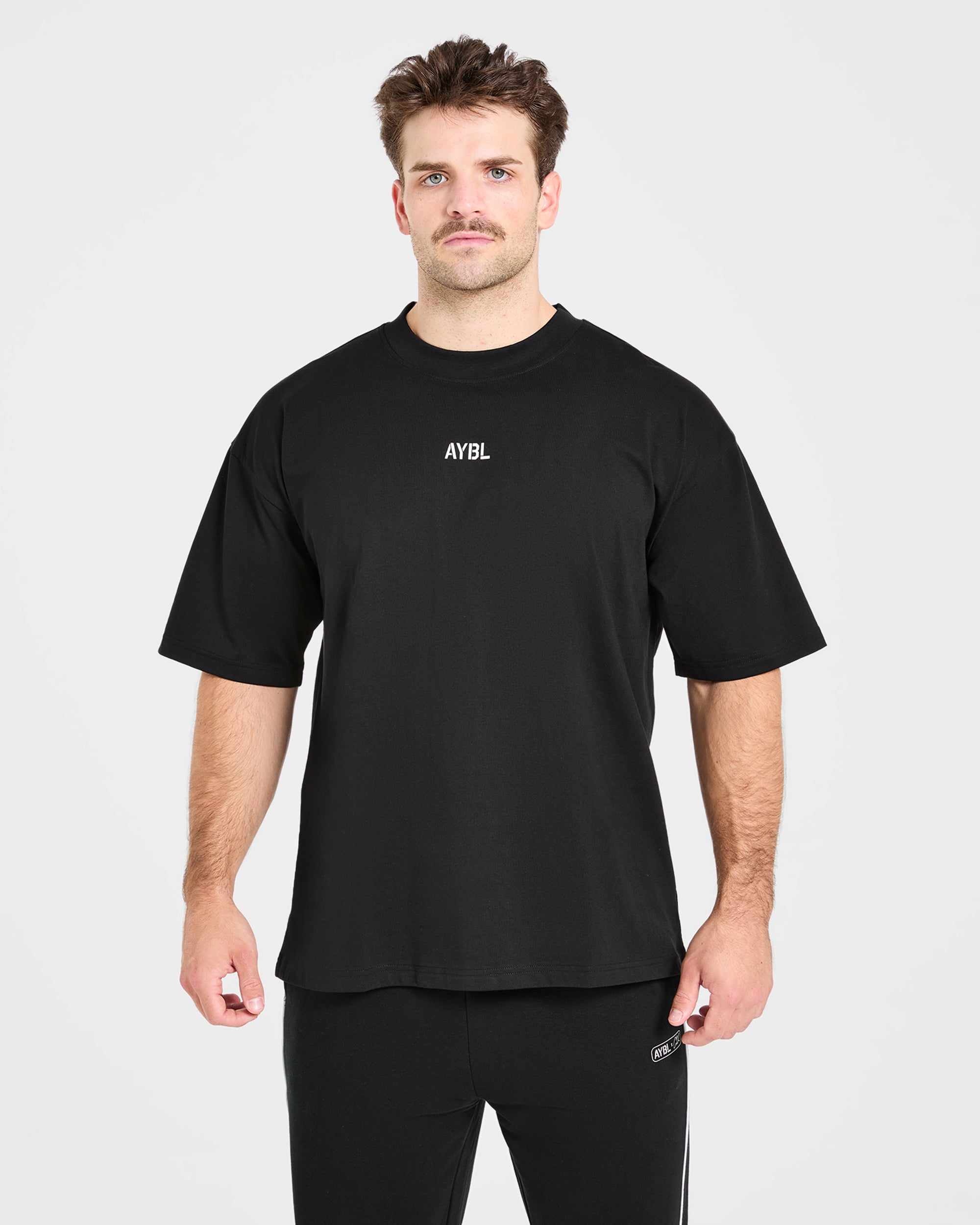 Cam Kissel x Graphic Oversized T Shirt - Zwart