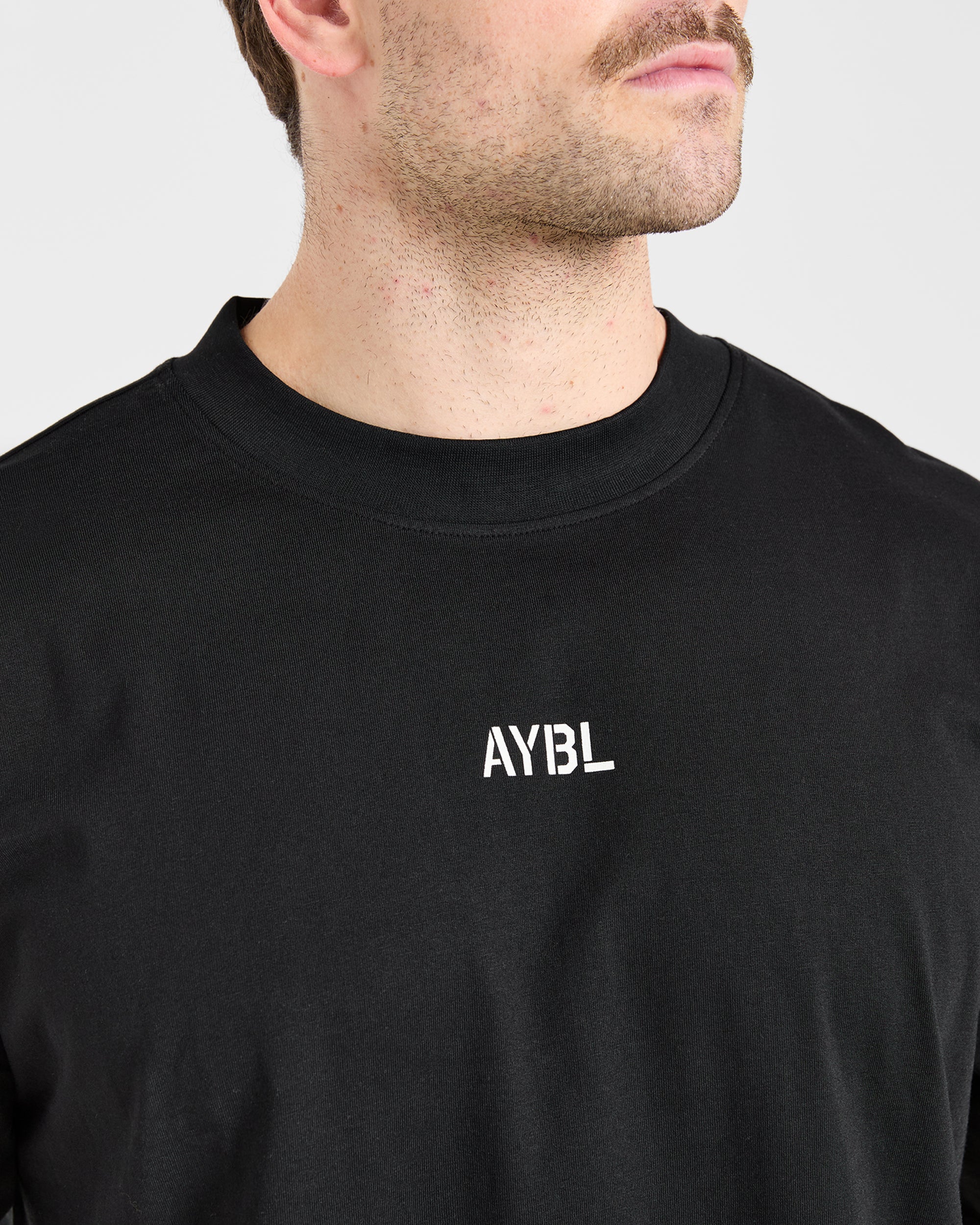 Cam Kissel x Graphic Oversized T Shirt - Zwart