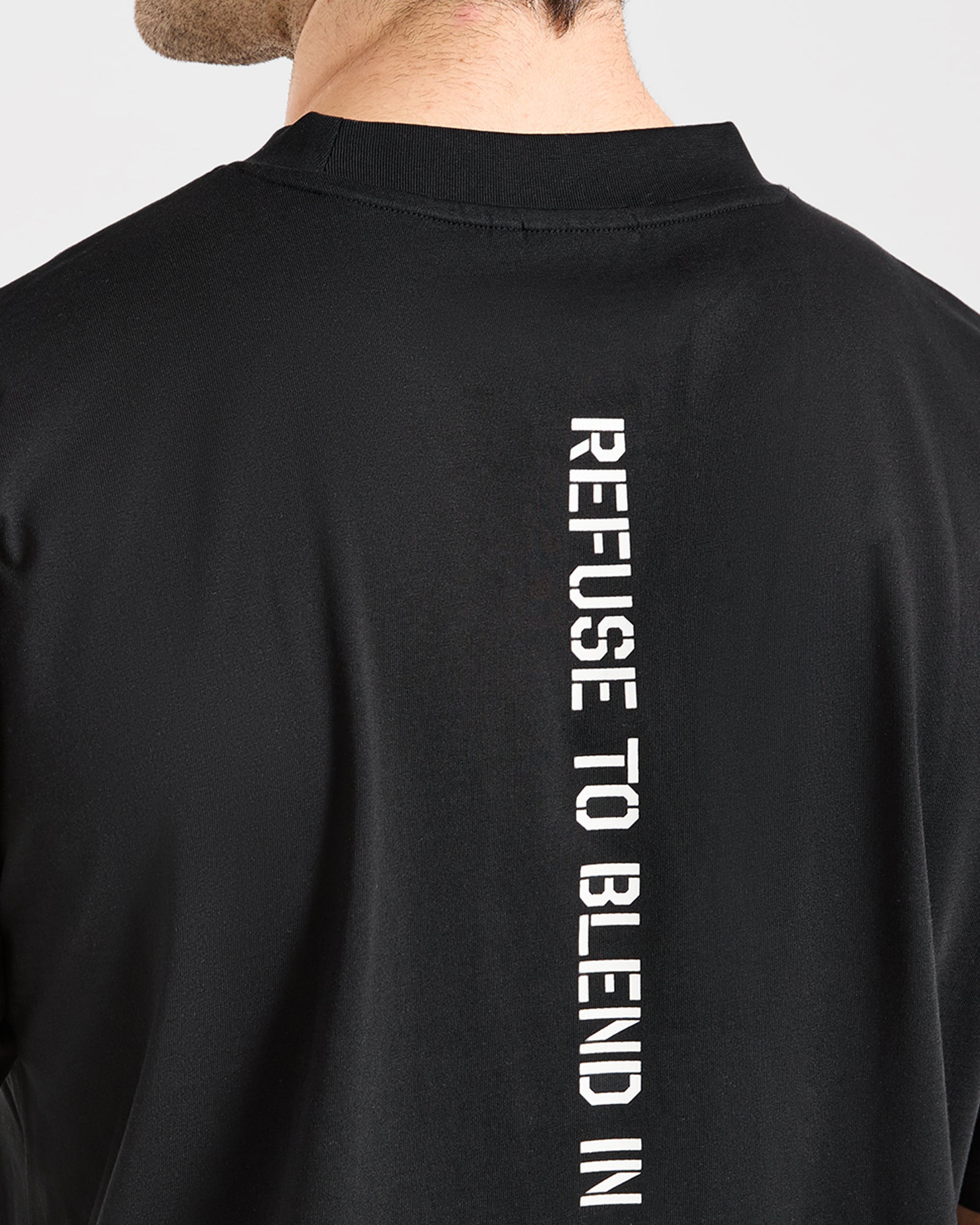 Cam Kissel x Graphic Oversized T Shirt - Zwart