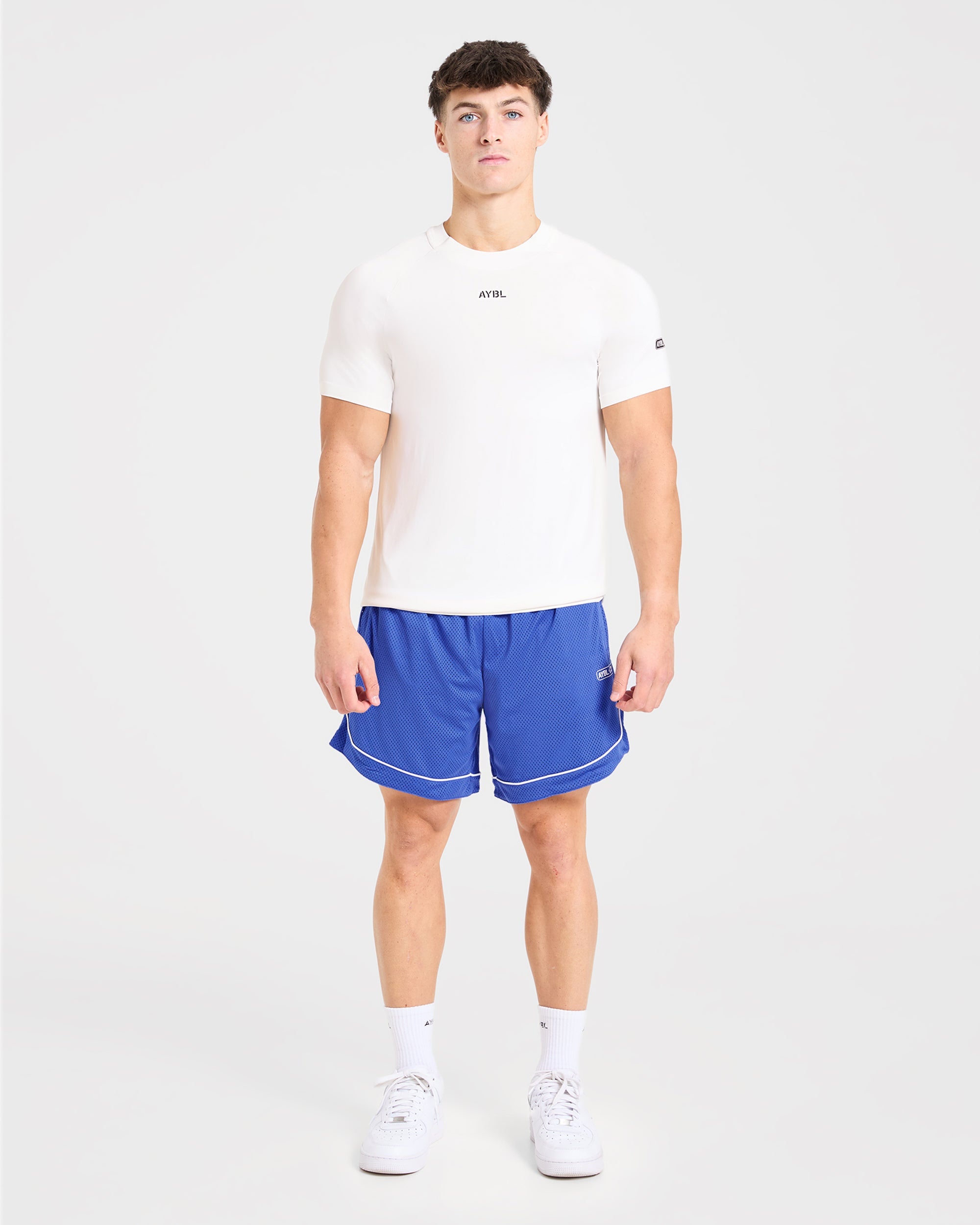 Cam Kissel x Mesh Shorts - Cobalt Blauw