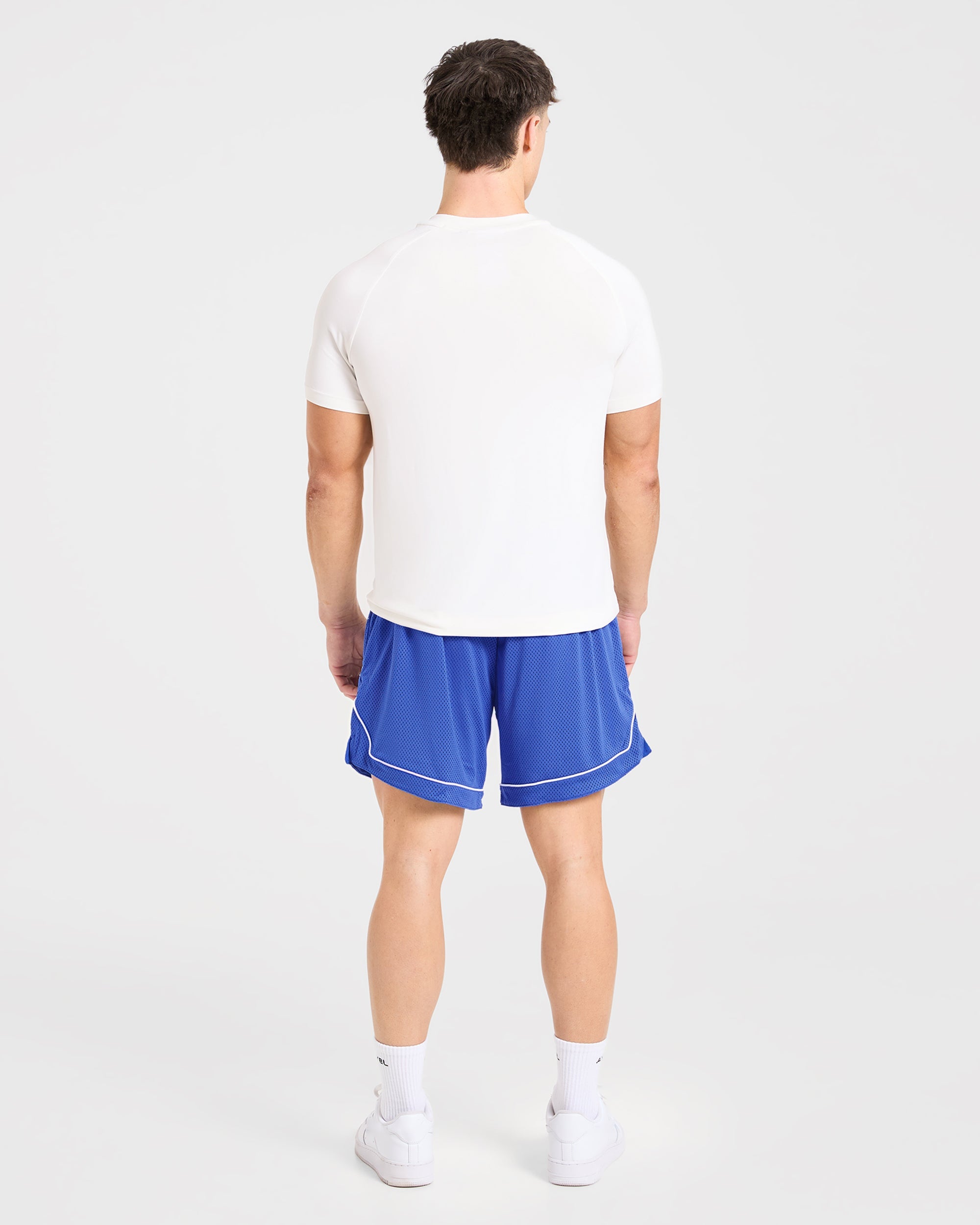 Cam Kissel x Mesh Shorts - Cobalt Blauw