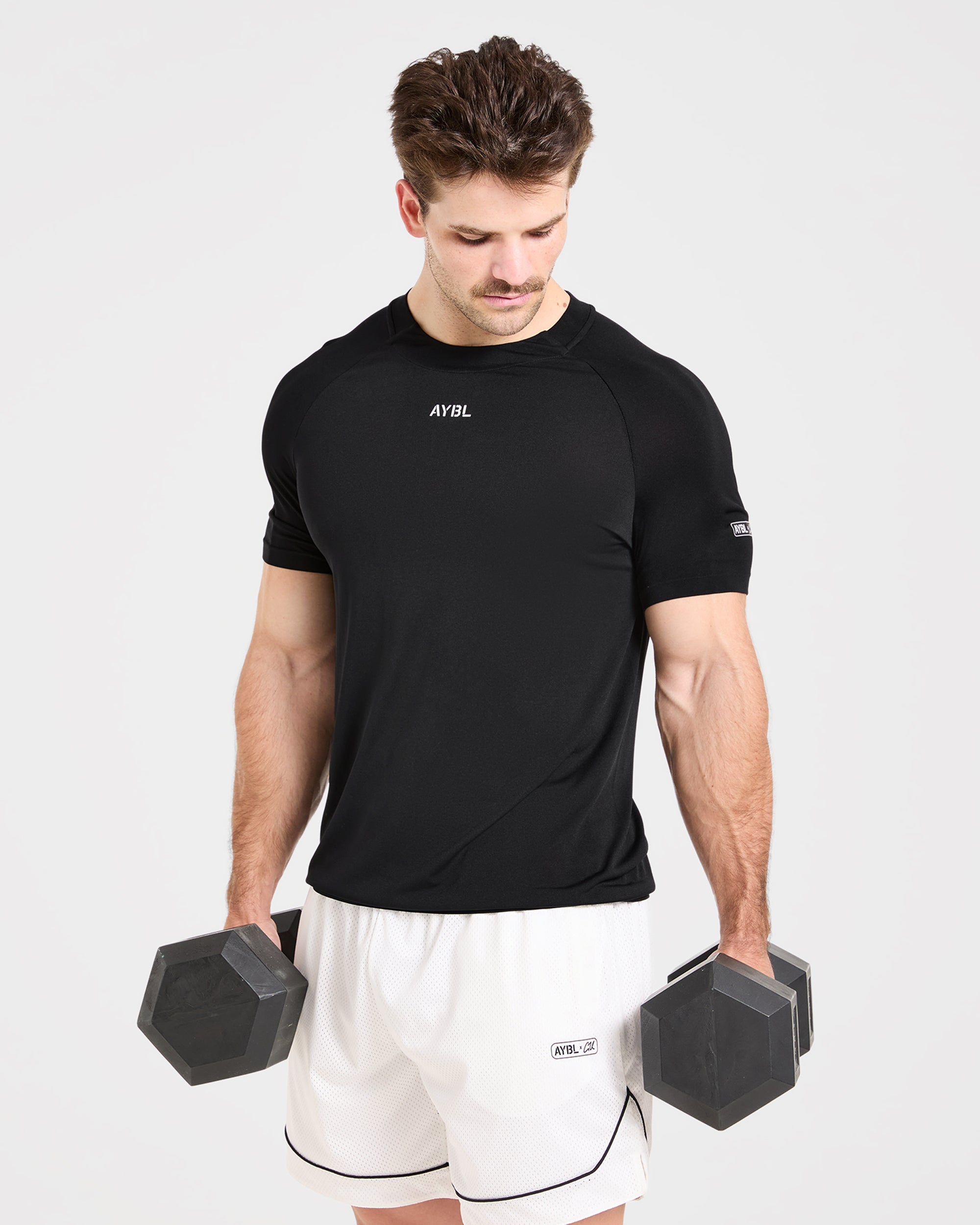Cam Kissel x Seamless T Shirt - Zwart
