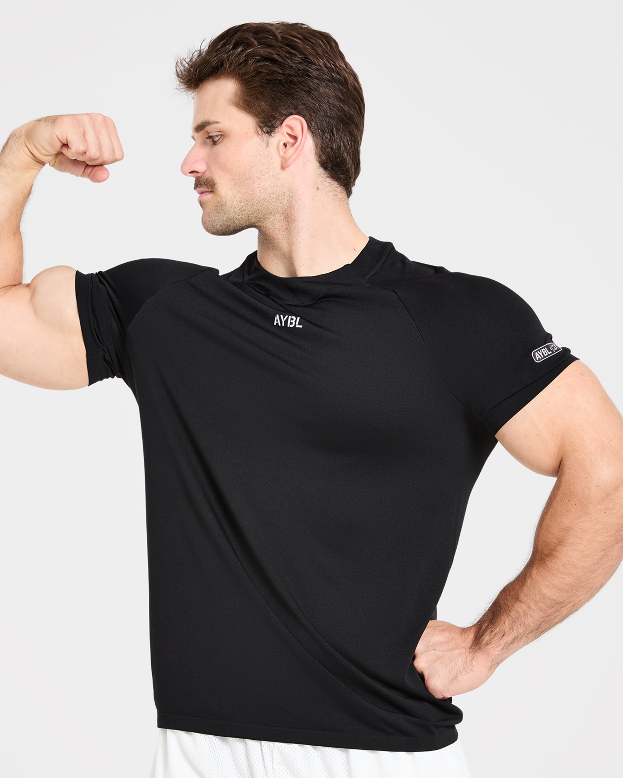 Cam Kissel x Seamless T Shirt - Zwart