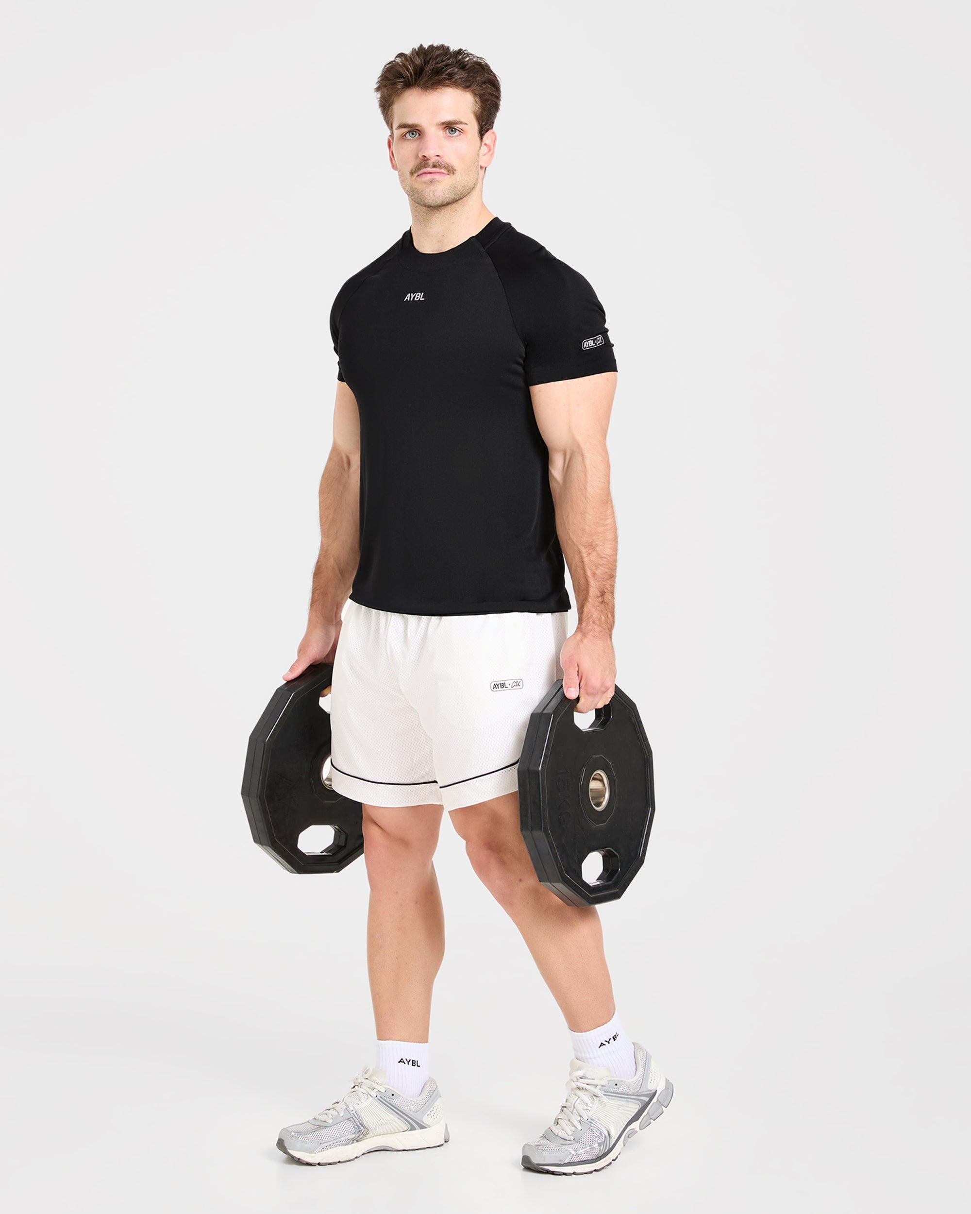 Cam Kissel x Mesh Shorts - Off Wit