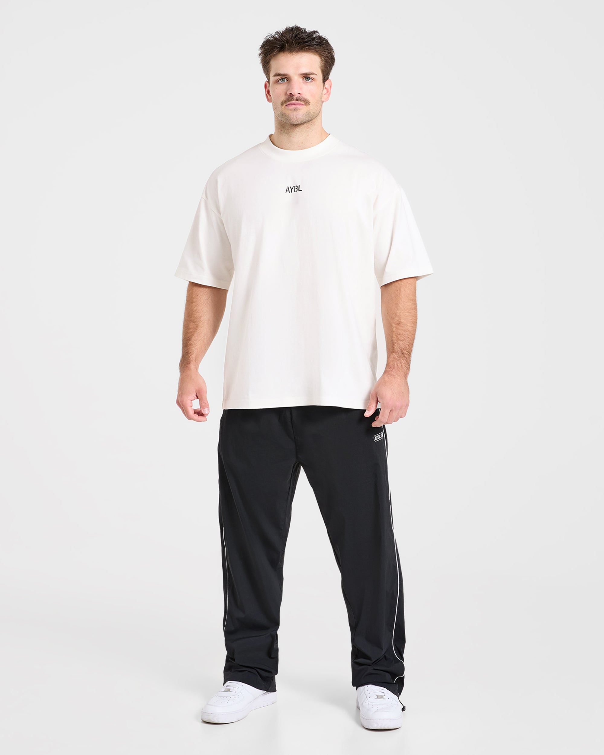 Cam Kissel x Graphic Oversized T Shirt - Off Wit