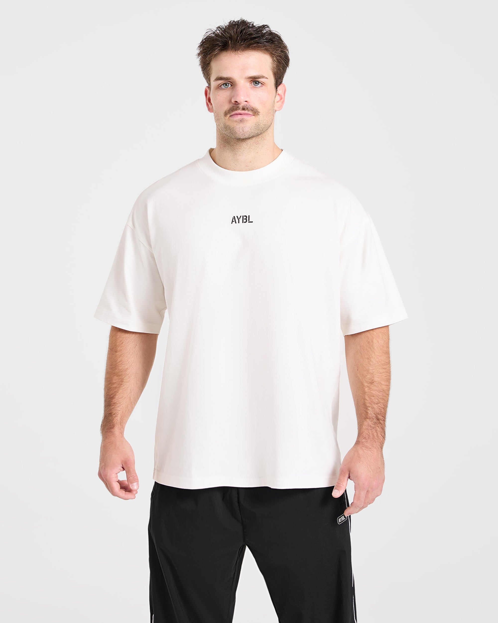 Cam Kissel x Graphic Oversized T Shirt - Off Wit