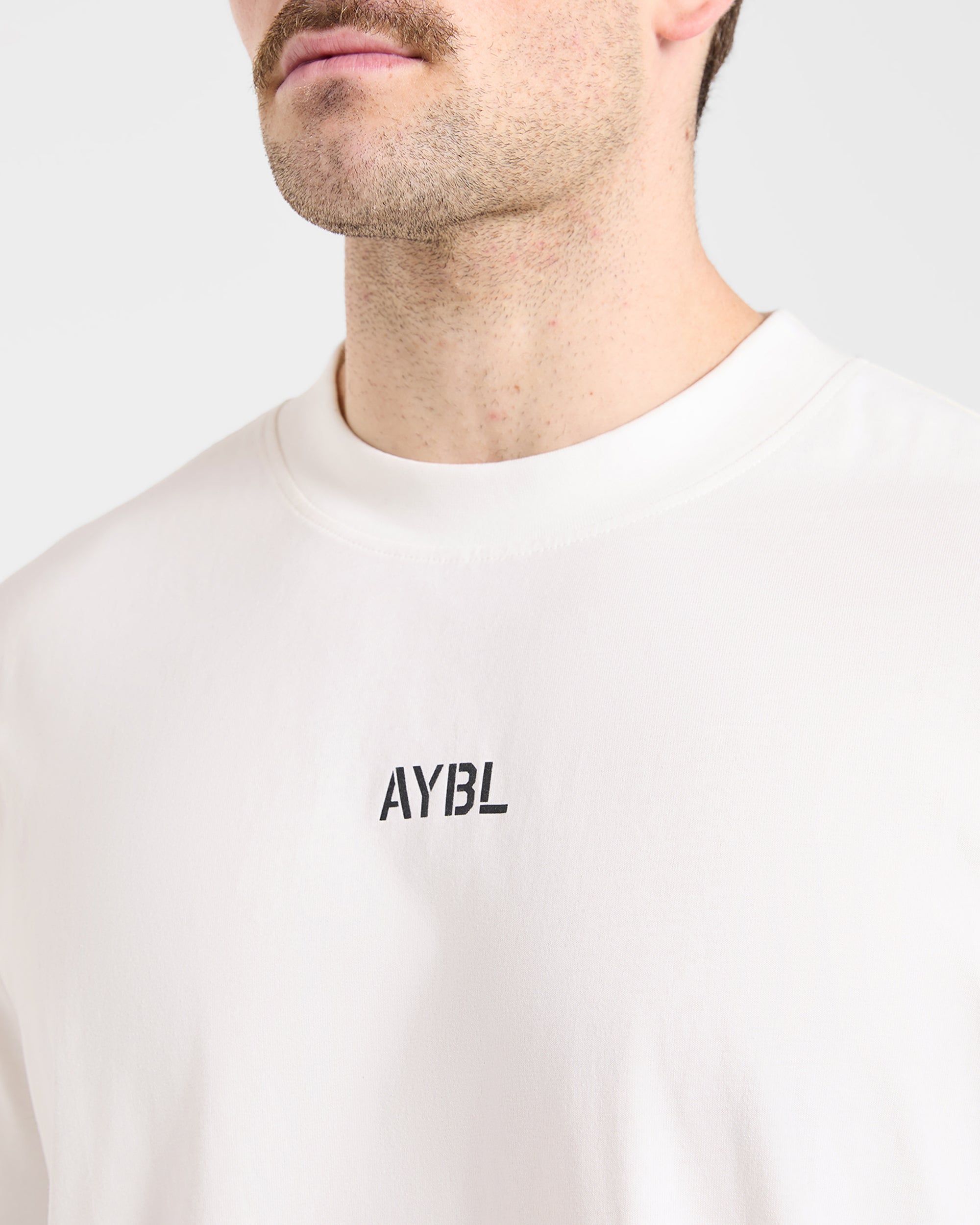 Cam Kissel x Graphic Oversized T Shirt - Off Wit