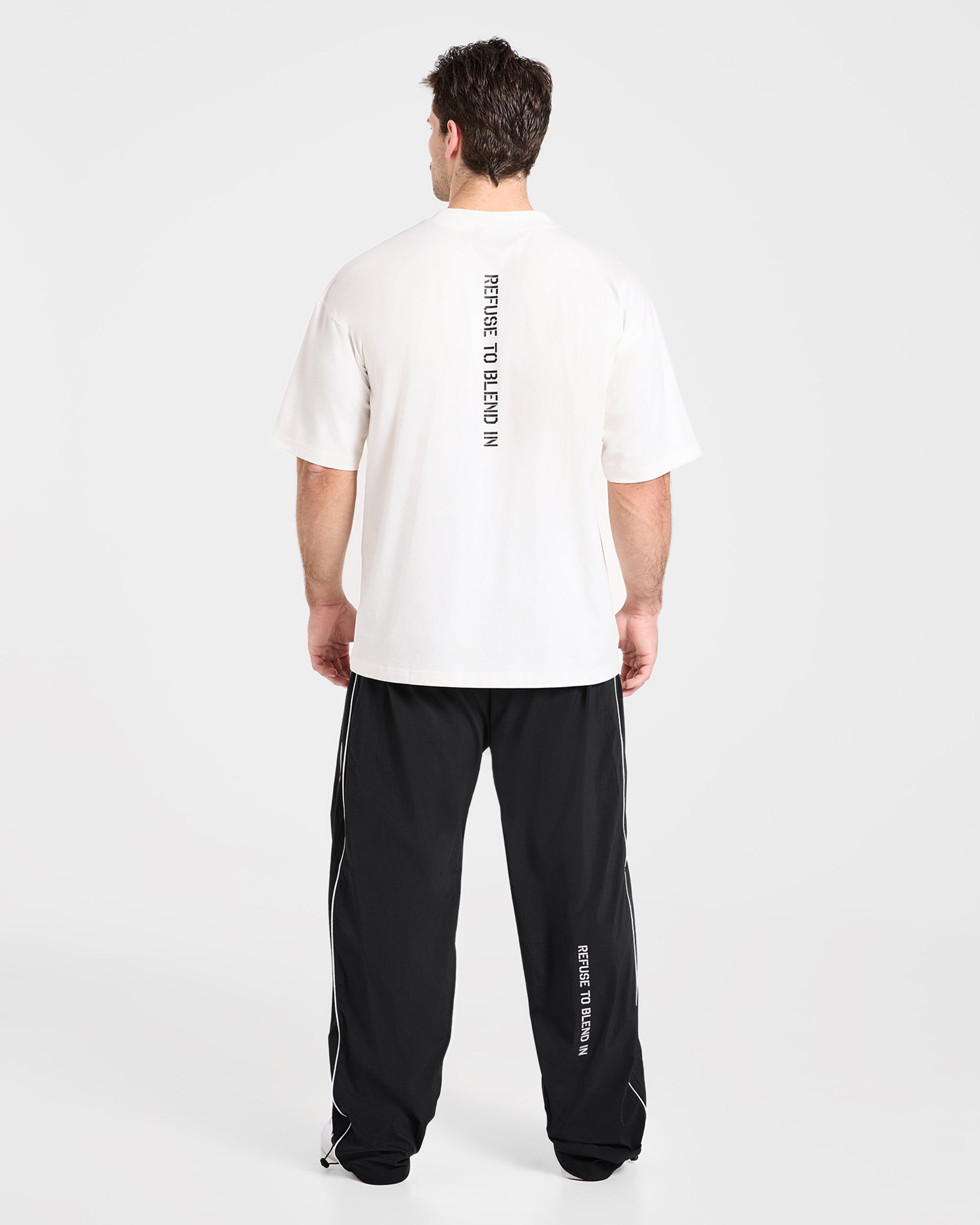Cam Kissel x Graphic Oversized T Shirt - Off Wit