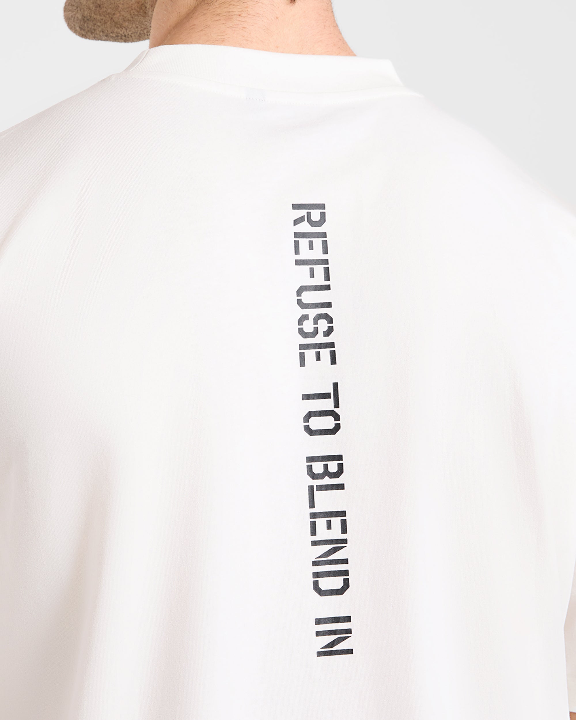 Cam Kissel x Graphic Oversized T Shirt - Off Wit