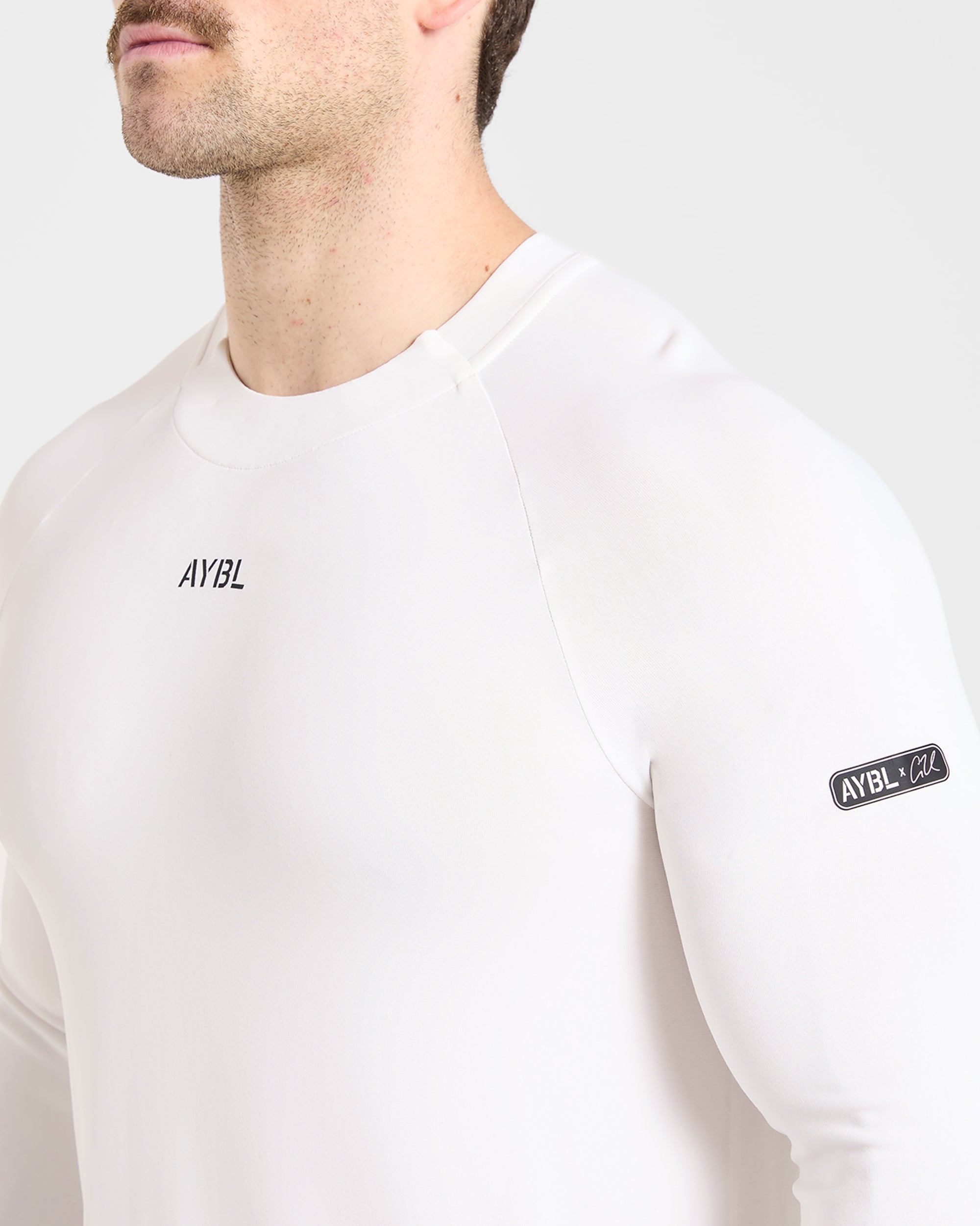 Cam Kissel x Seamless Long Sleeve - Off Wit