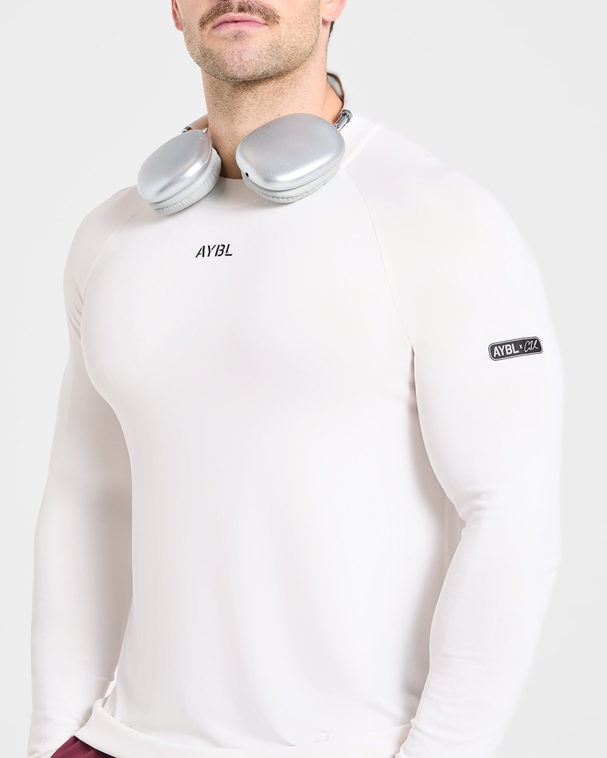 Cam Kissel x Seamless Long Sleeve - Off Wit