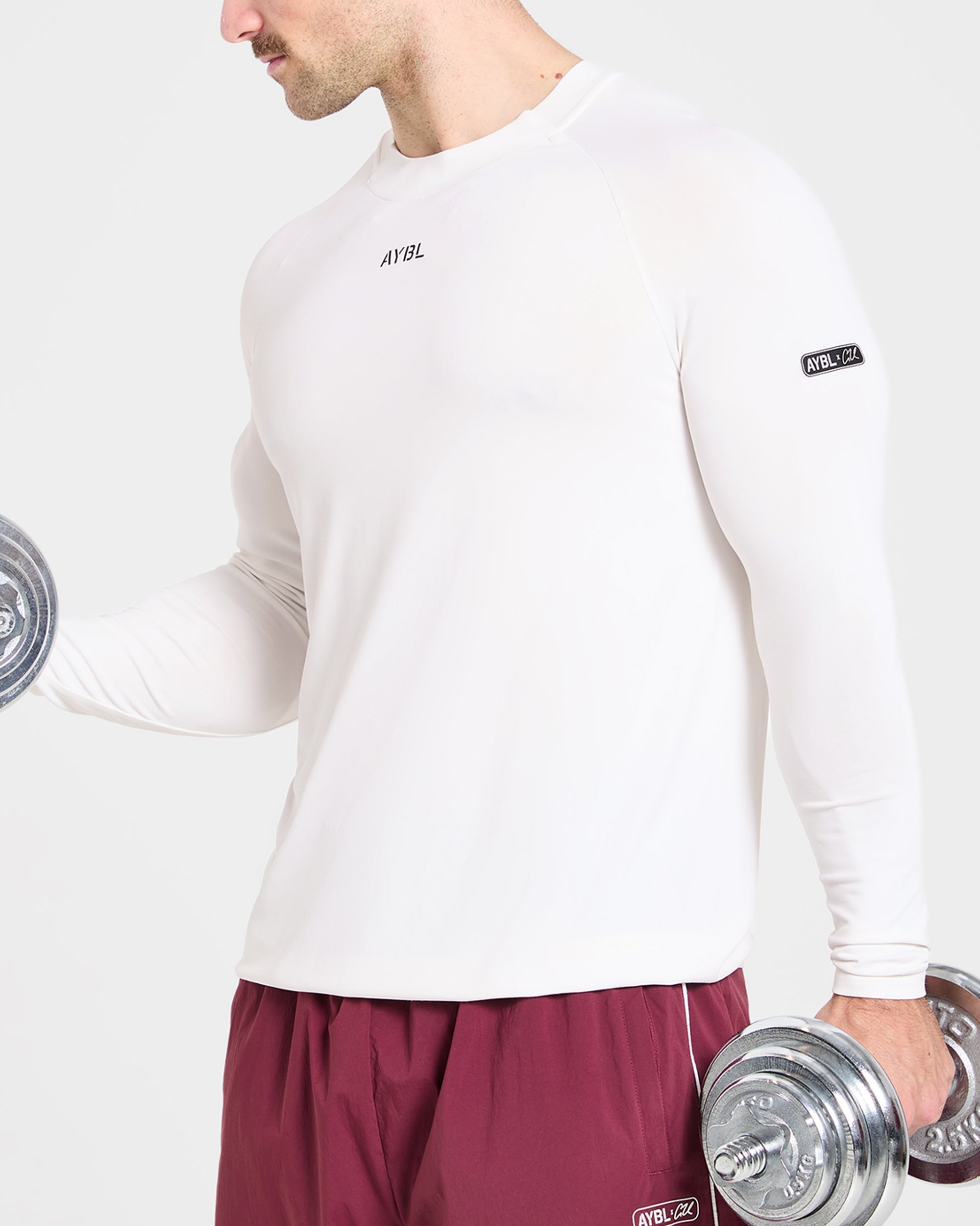 Cam Kissel x Seamless Long Sleeve - Off Wit