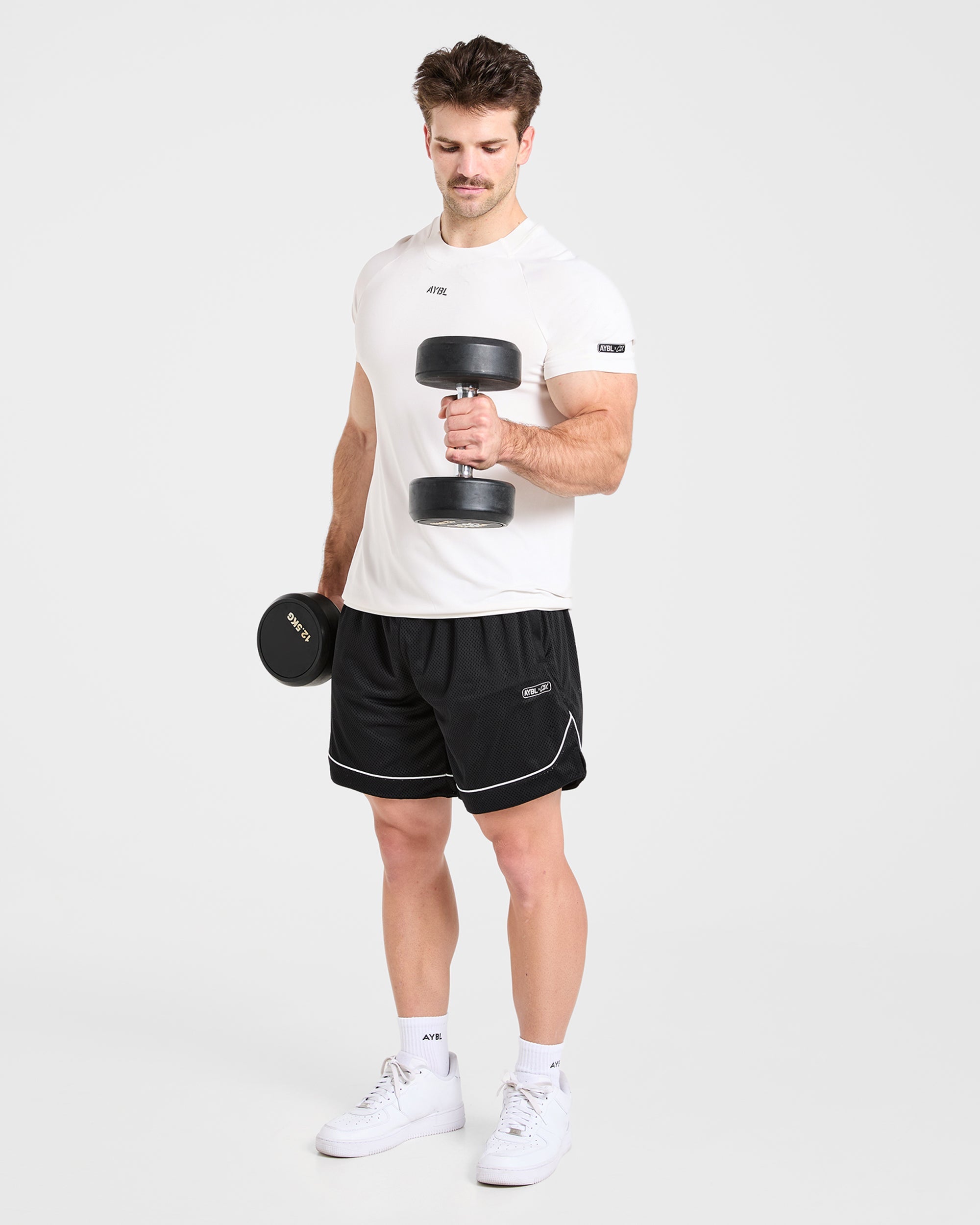 Cam Kissel x Mesh Shorts - Zwart