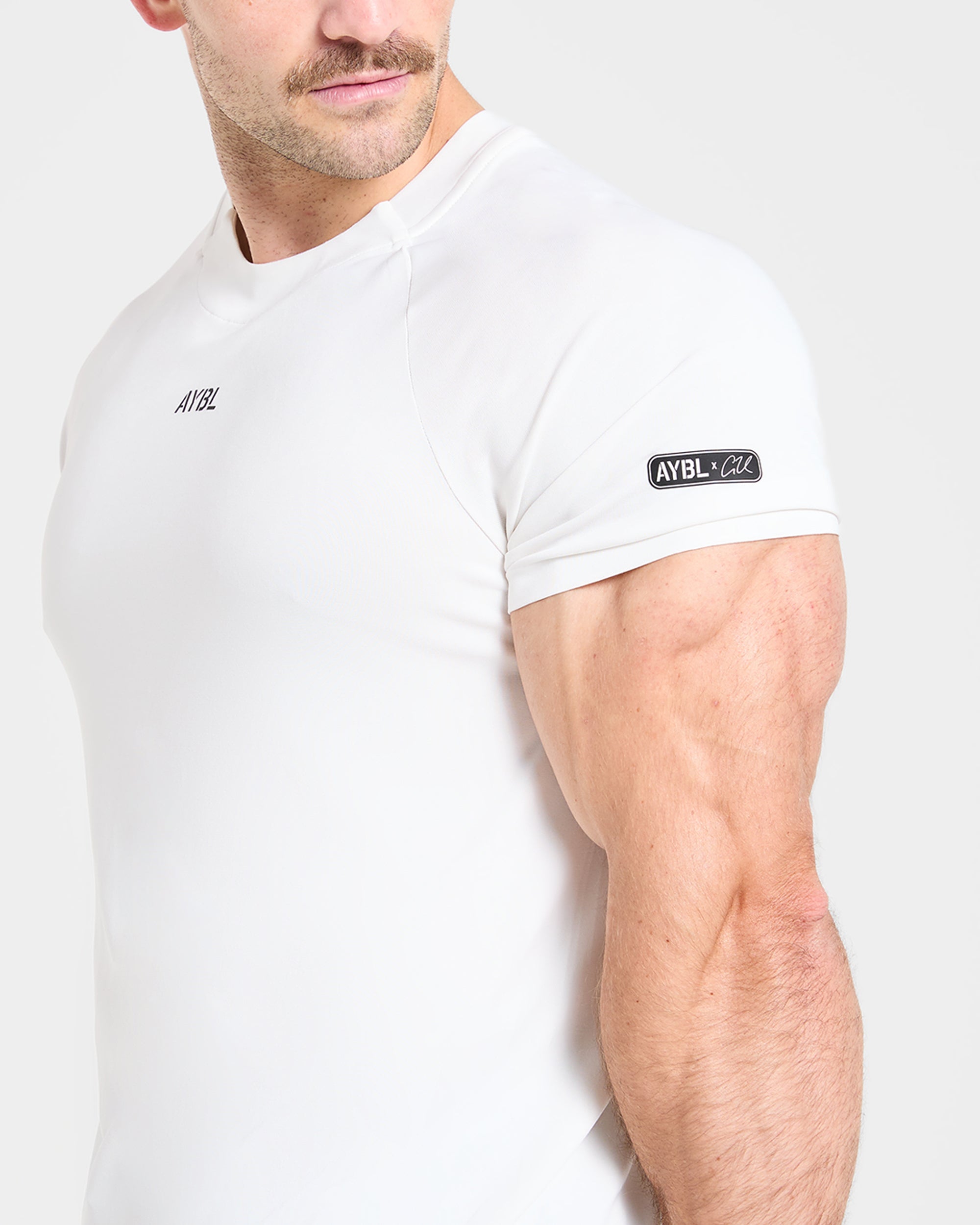 Cam Kissel x Seamless T Shirt - Off Wit