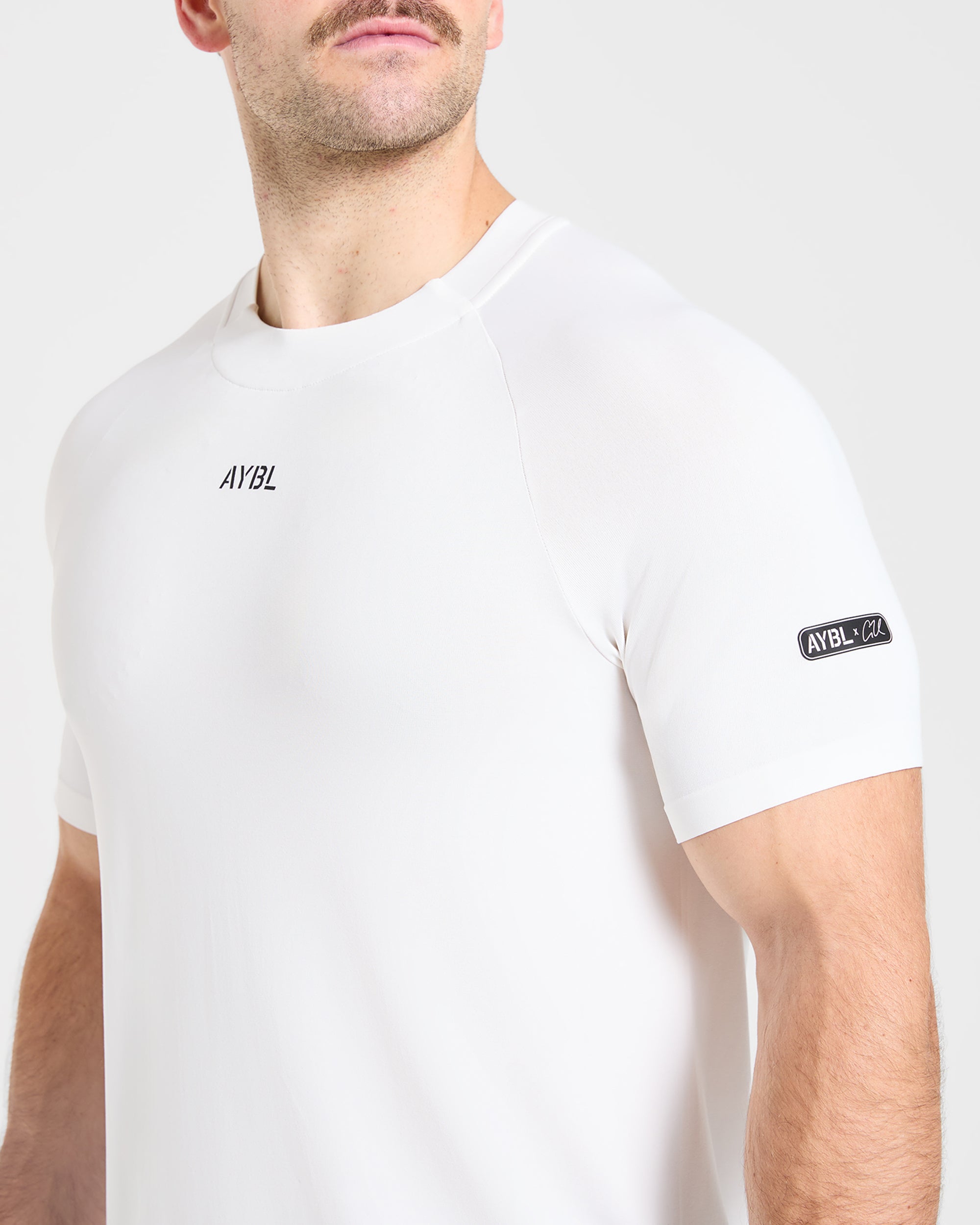 Cam Kissel x Seamless T Shirt - Off Wit
