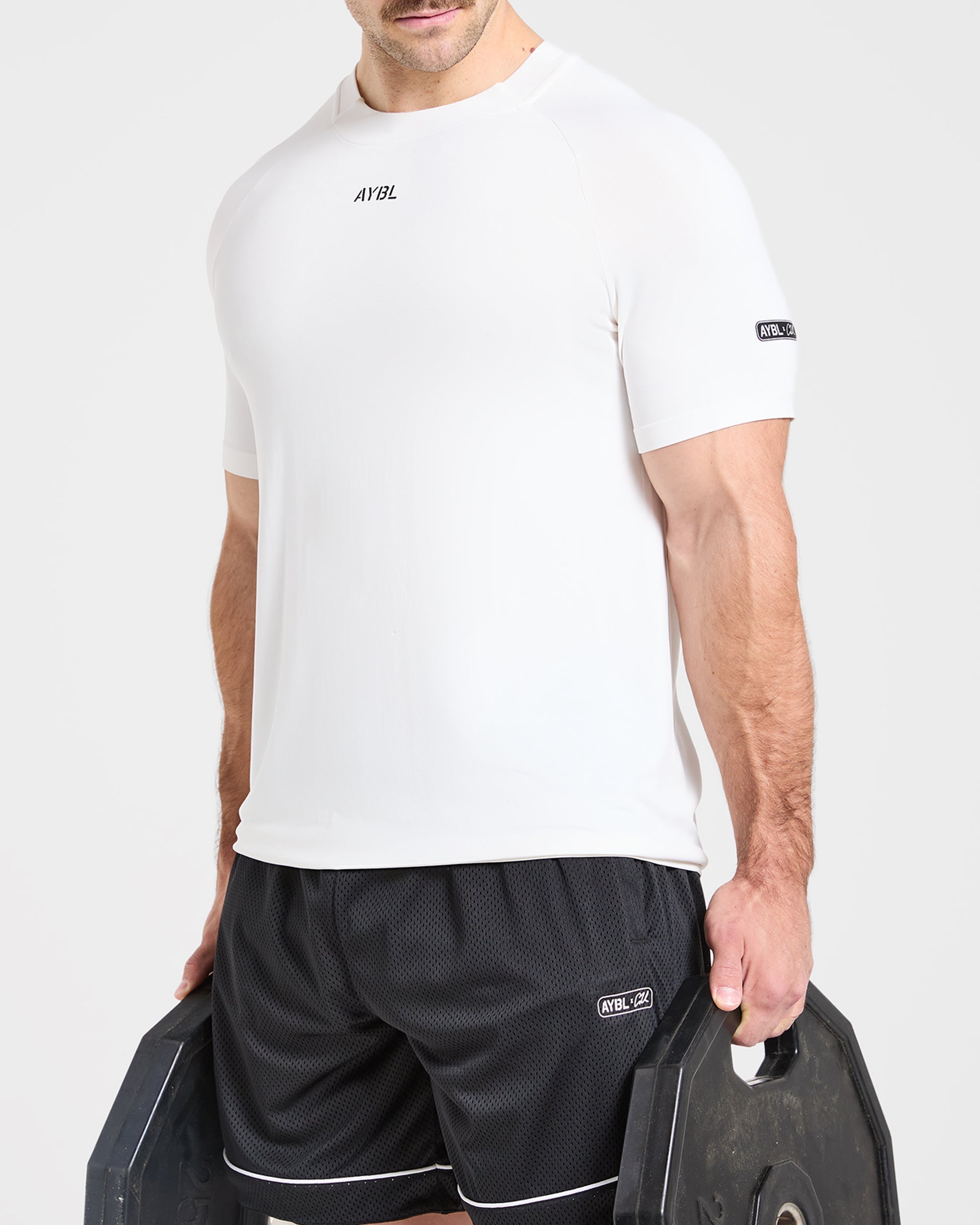 Cam Kissel x Seamless T Shirt - Off Wit