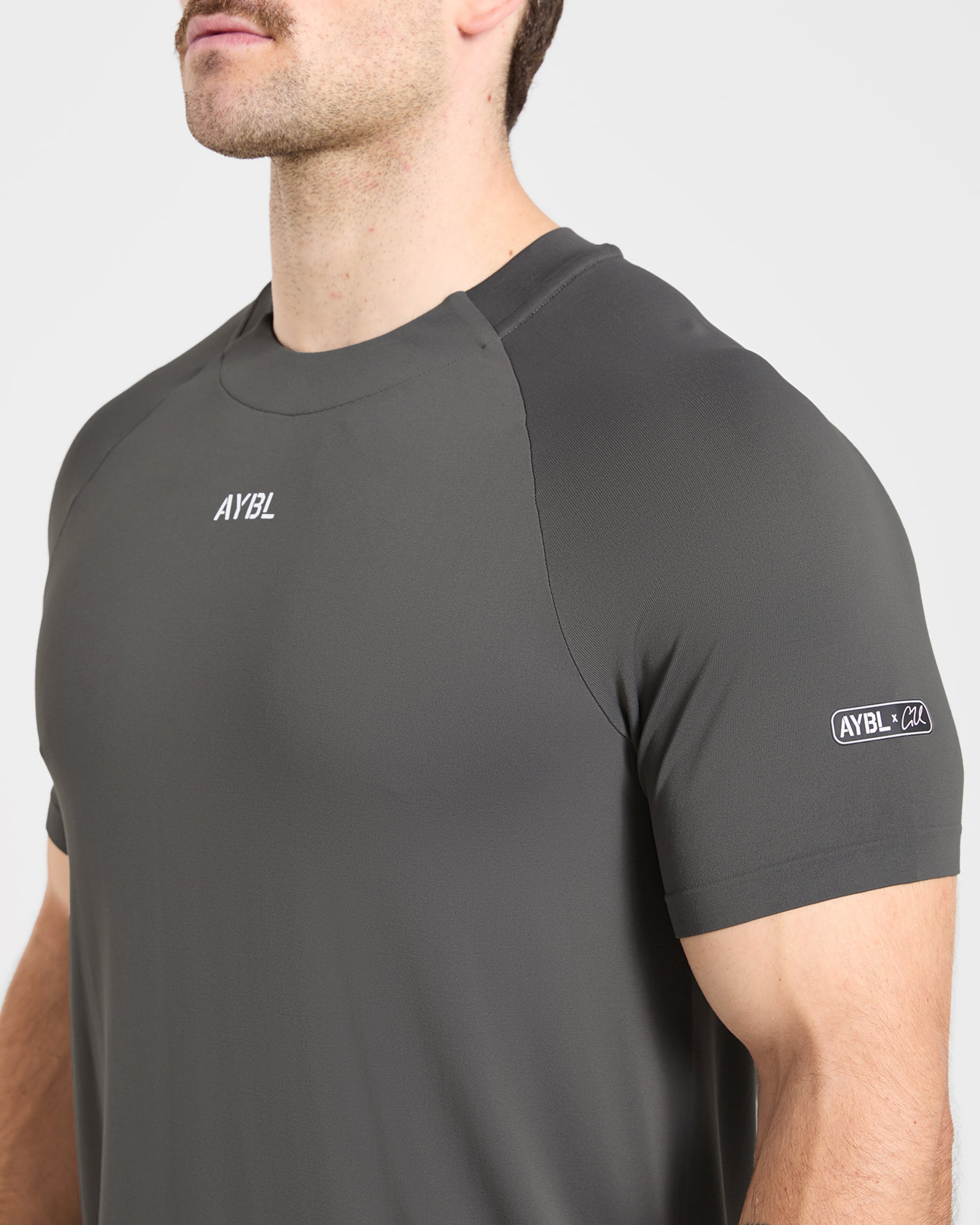Cam Kissel x Seamless T Shirt - Charcoal