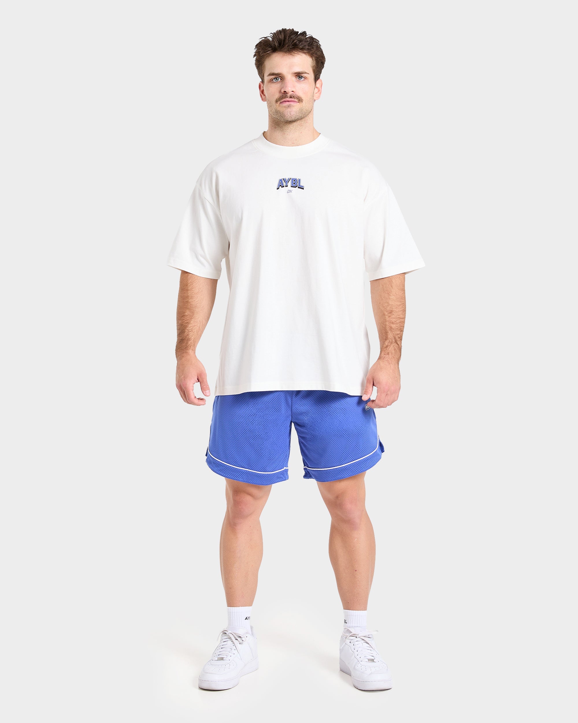 Cam Kissel x Refuse to Blend in Oversized T Shirt - Off Wit