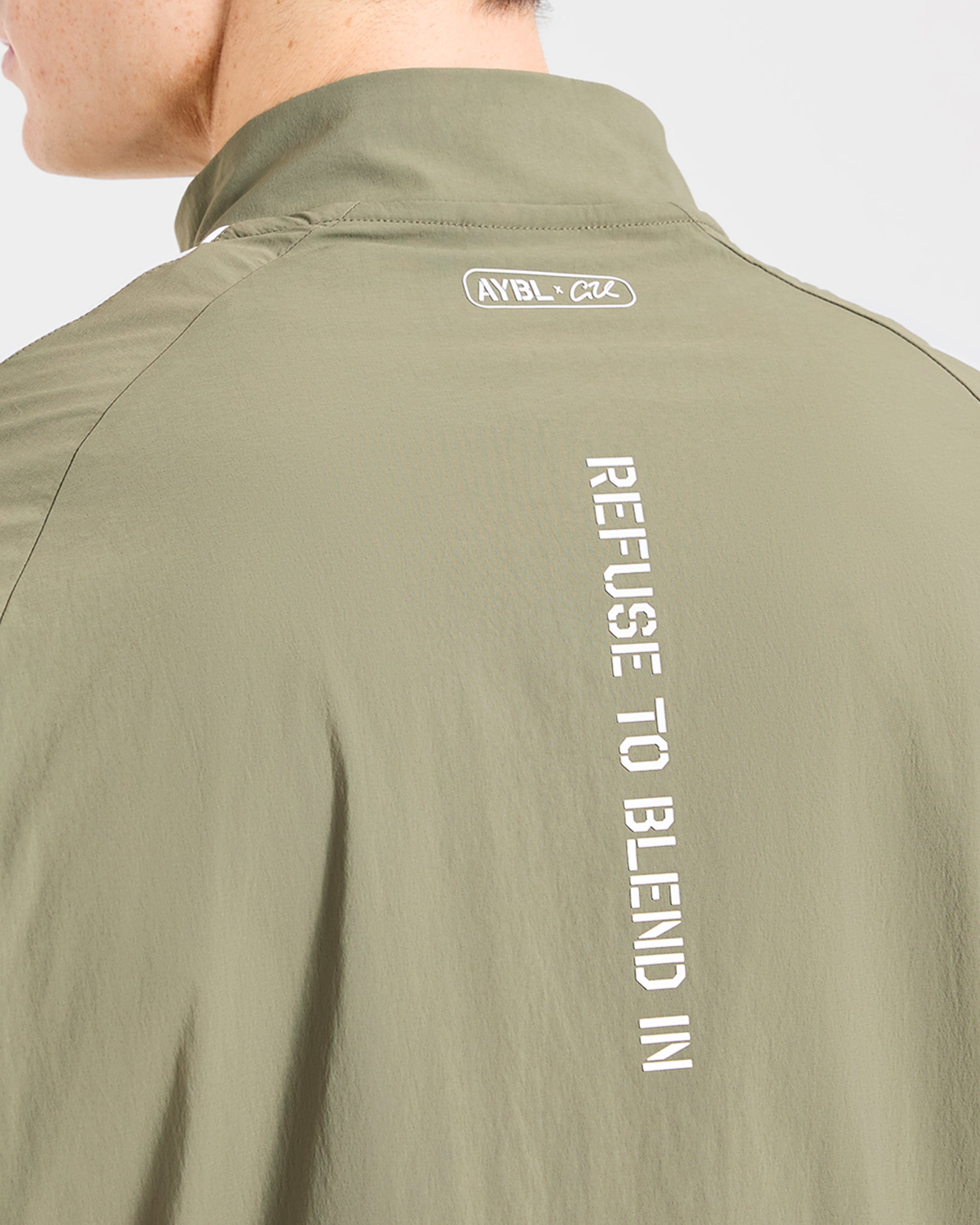 Cam Kissel x Track Jacket - Muted Khaki