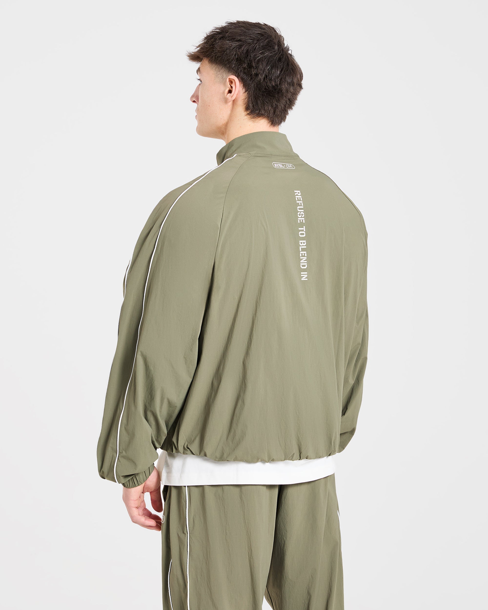 Cam Kissel x Track Jacket - Muted Khaki