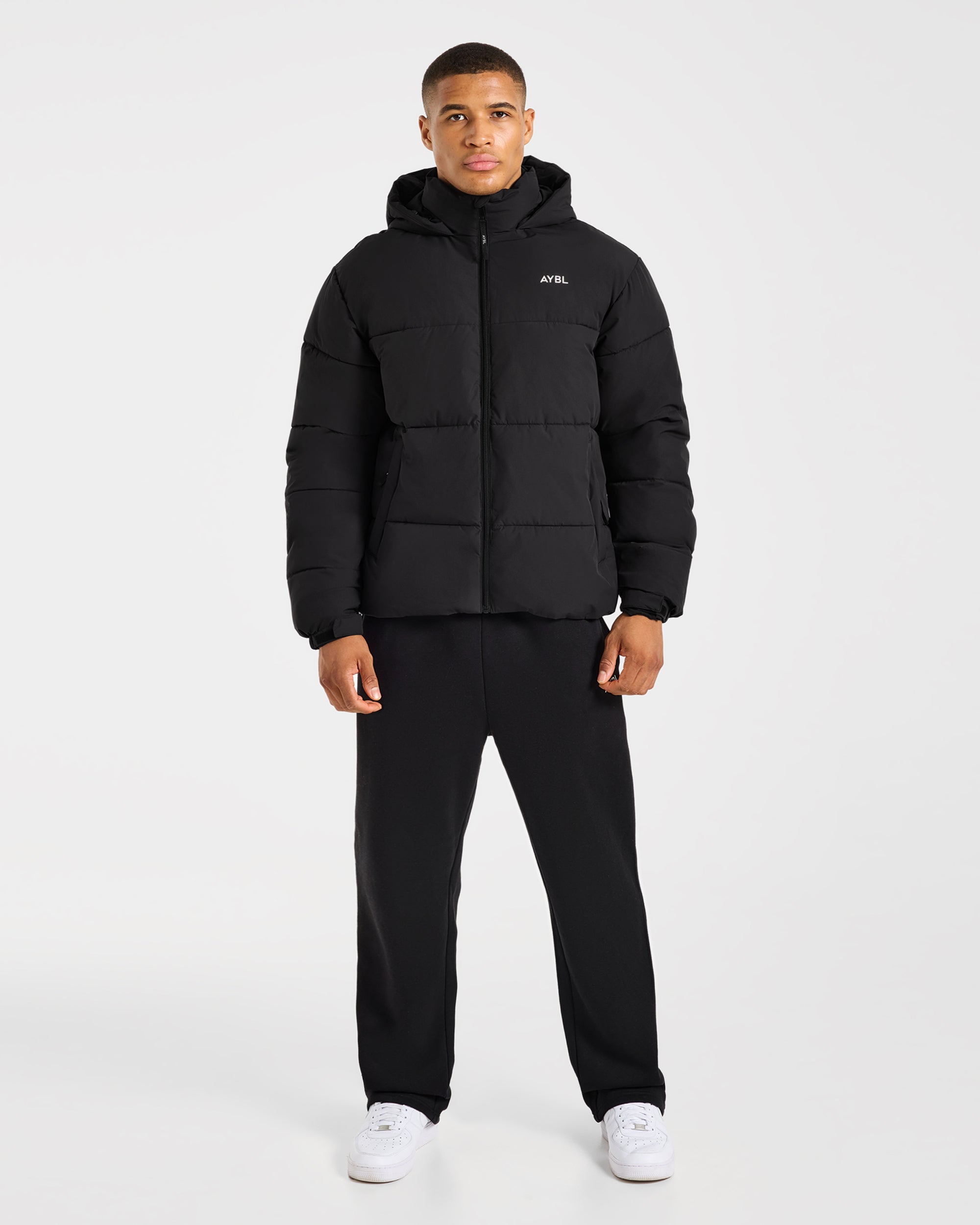 Classic Puffer Coat - Zwart