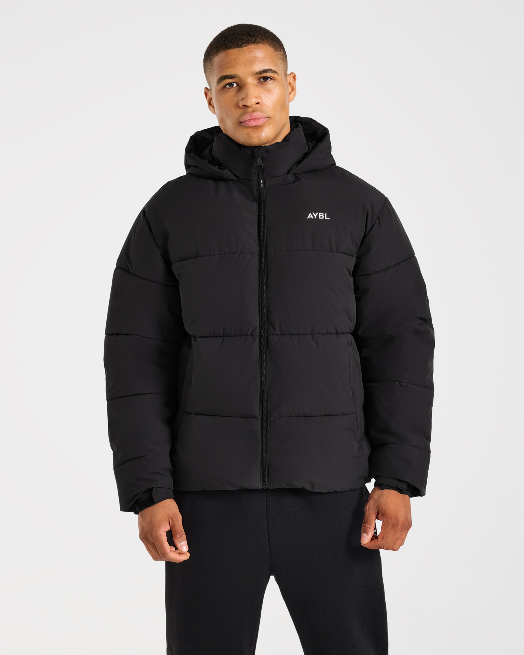 Classic Puffer Coat - Zwart